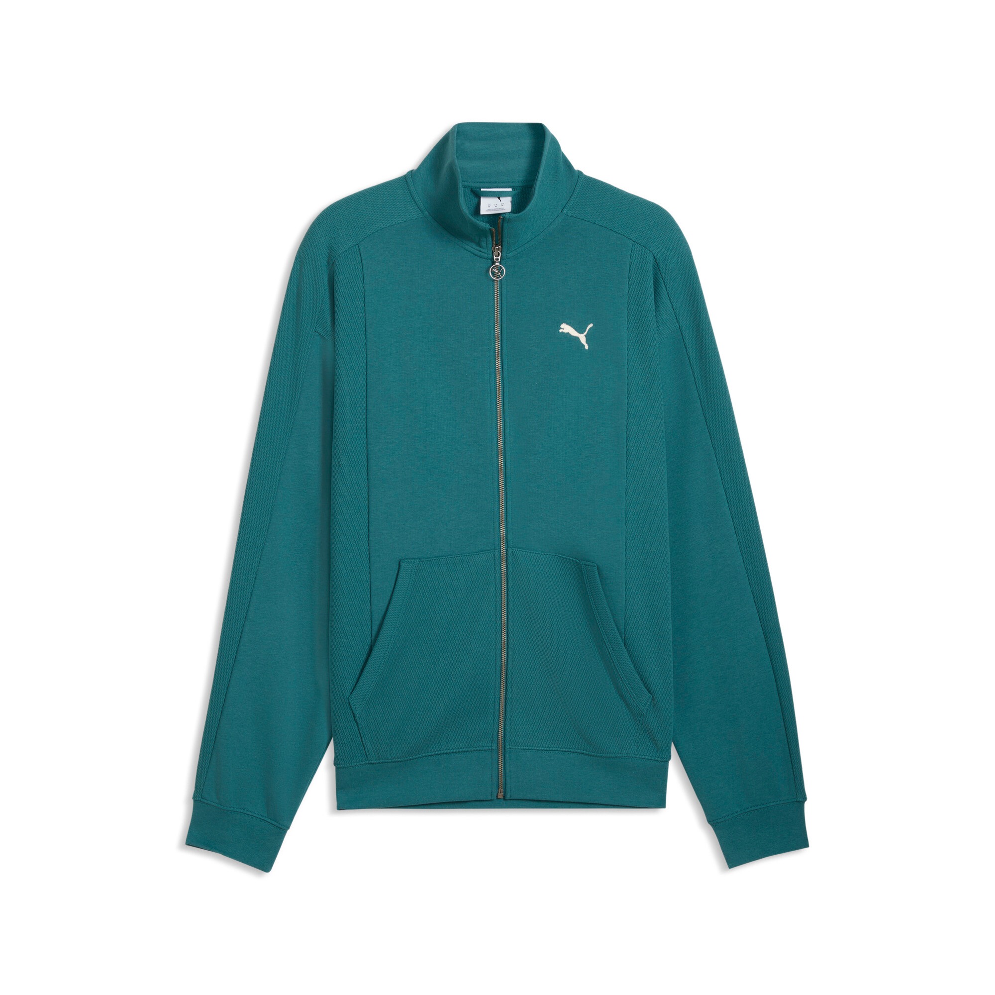 PUMA Sweatjacke »CLASS RELAXED PINNACLE TRACK JACKET TR« ohne Kapuze, für sportliche Aktivitäten und Freizeit, Regular Fit