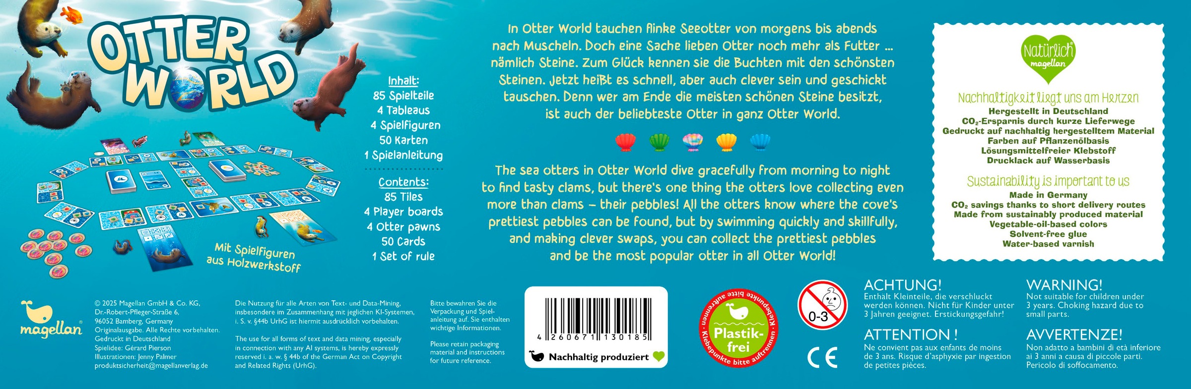 Magellan Spiel »Otter World« Made in Germany