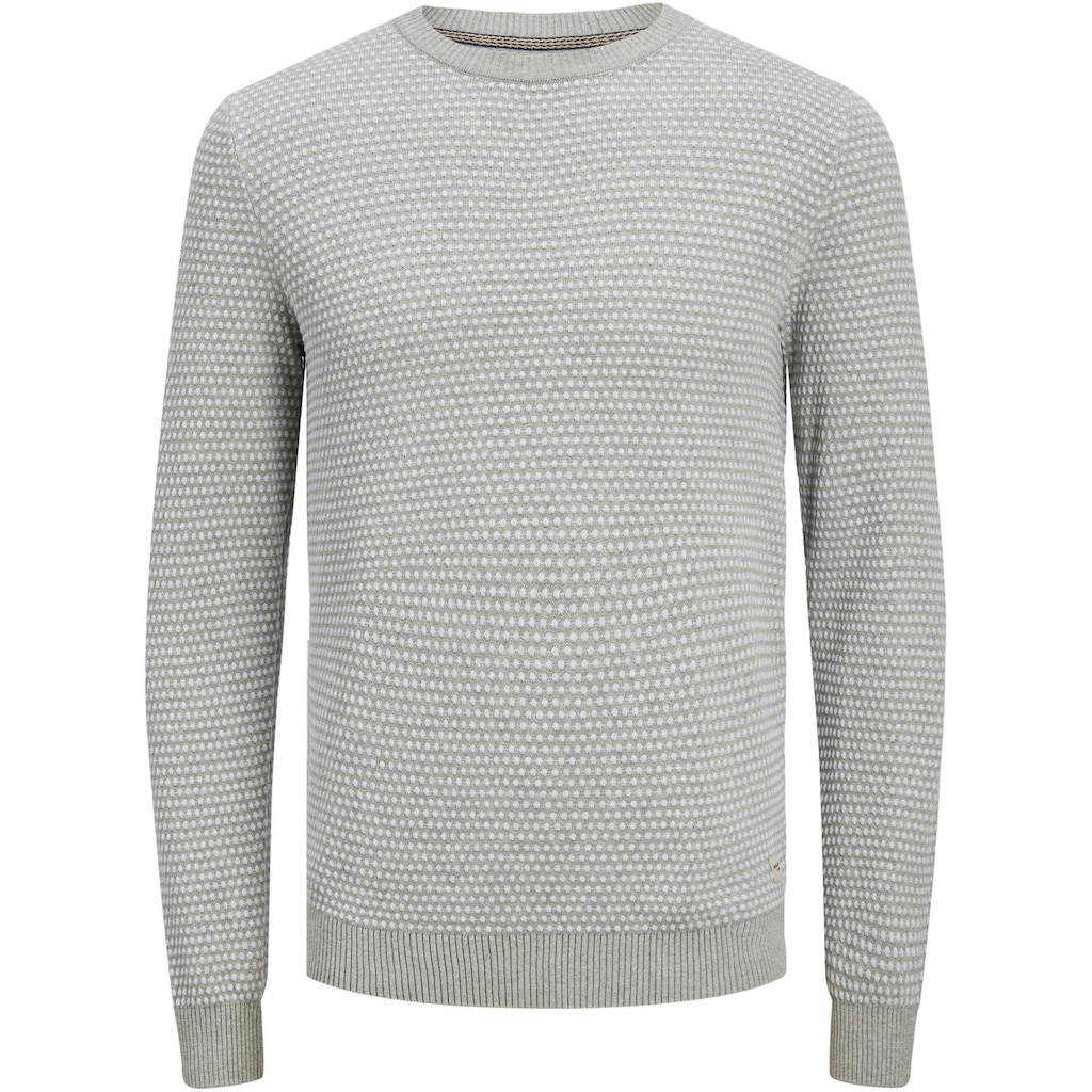 Jack & Jones Rundhalspullover »ATLAS KNIT CREW NECK«