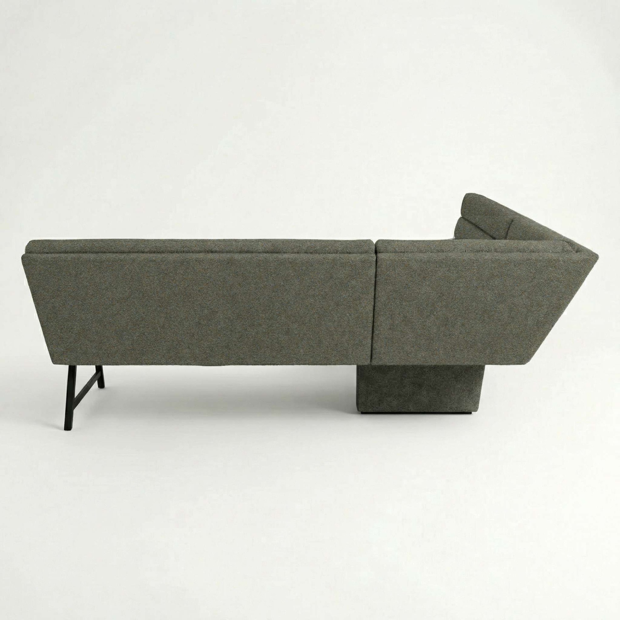 OTTO home Eckbankgruppe »Oregon Essecke, Sitzgruppe, Küchenbankgruppe« Set, 4er, 4 tlg. Eckbank mit Metallfüßen, Esstisch in Eiche massiv