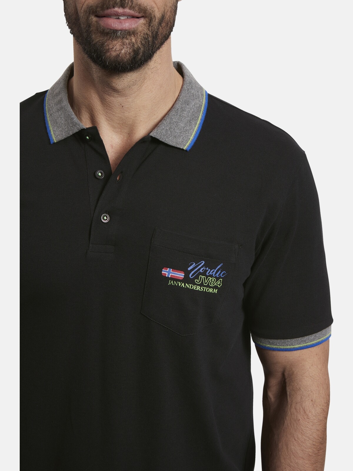 Jan Vanderstorm Poloshirt »Poloshirt GRELS«