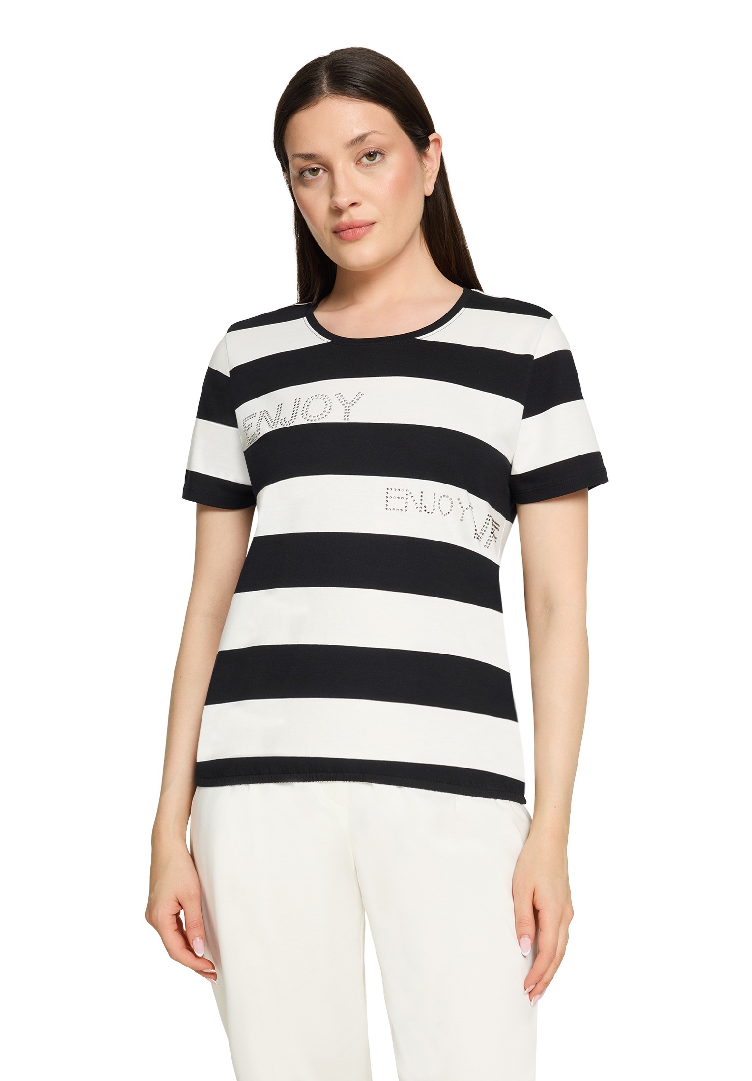 Betty Barclay 3/4-Arm-Shirt »Ringelshirt mit Tunnelzug«