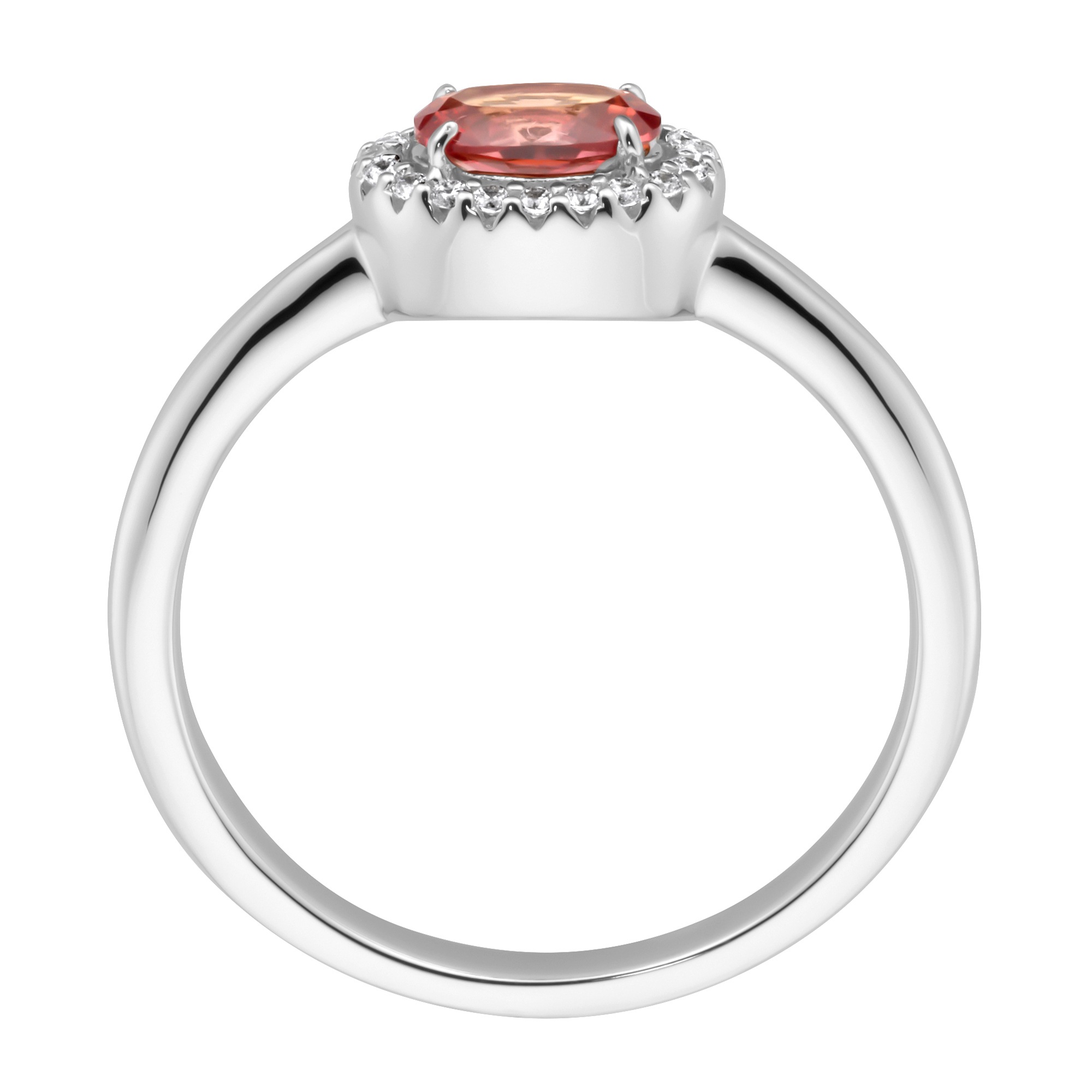 GIORGIO MARTELLO MILANO Silberring »Ring Ziersteine, Zirkonia weiß, Silber 925«