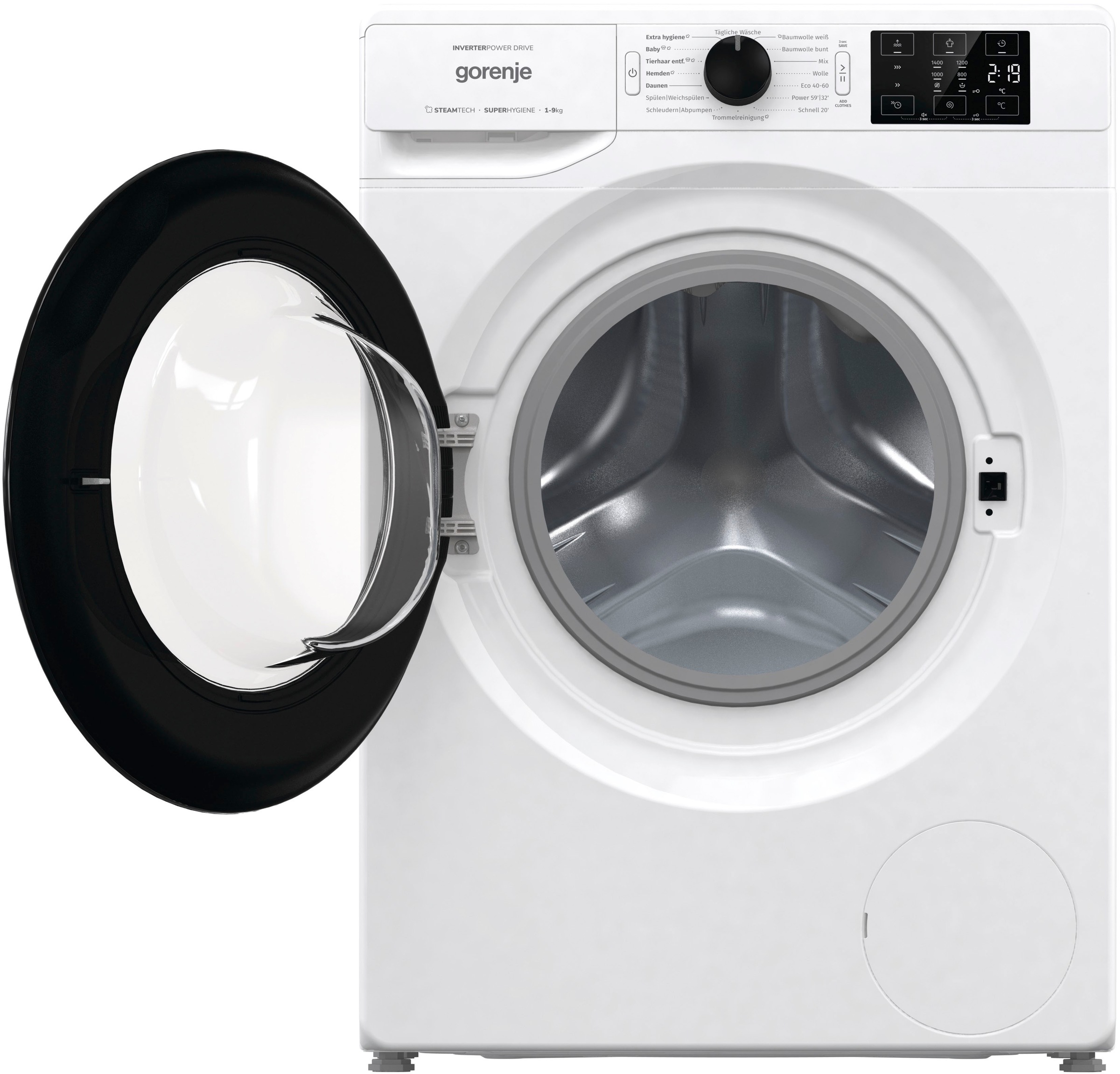 GORENJE Waschmaschine »NEI94APS«, Wave NEI94APS, 9 kg, 1400 U/min