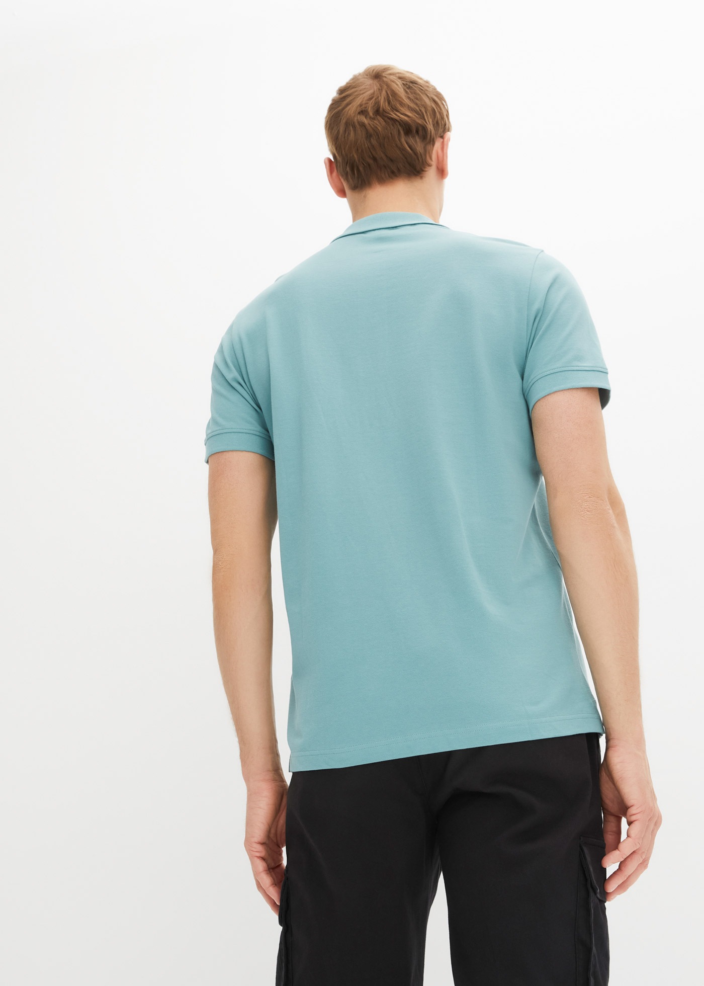 bonprix Poloshirt »Piqué-Poloshirt aus reiner Baumwolle« 1 Regular Fit, Kurzarm, aus hautfreundlicher Baumwolle