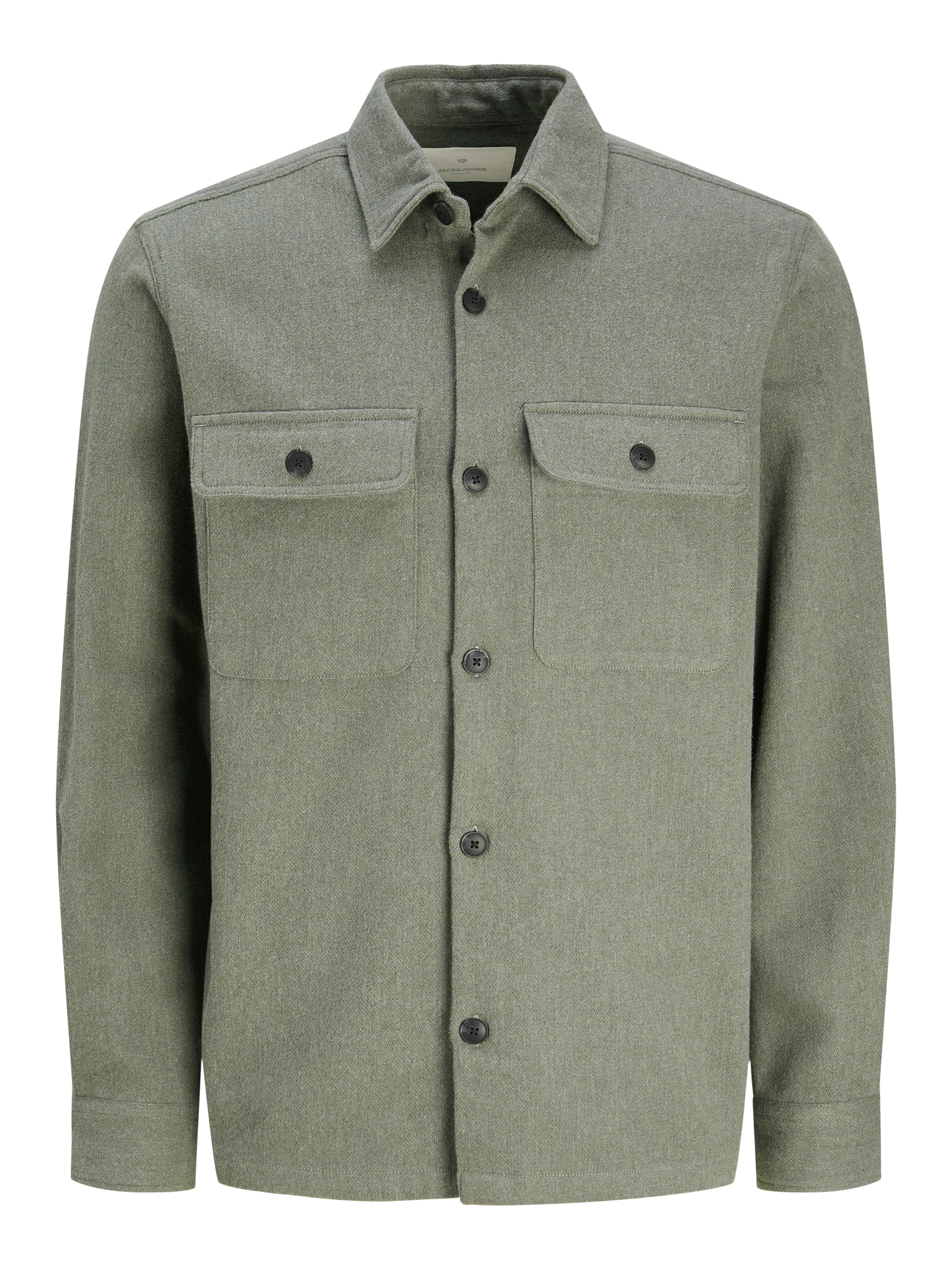 Jack & Jones Langarmhemd »JPRRAYMOND MELANGE SOLID LS OVERSHIRT SN«