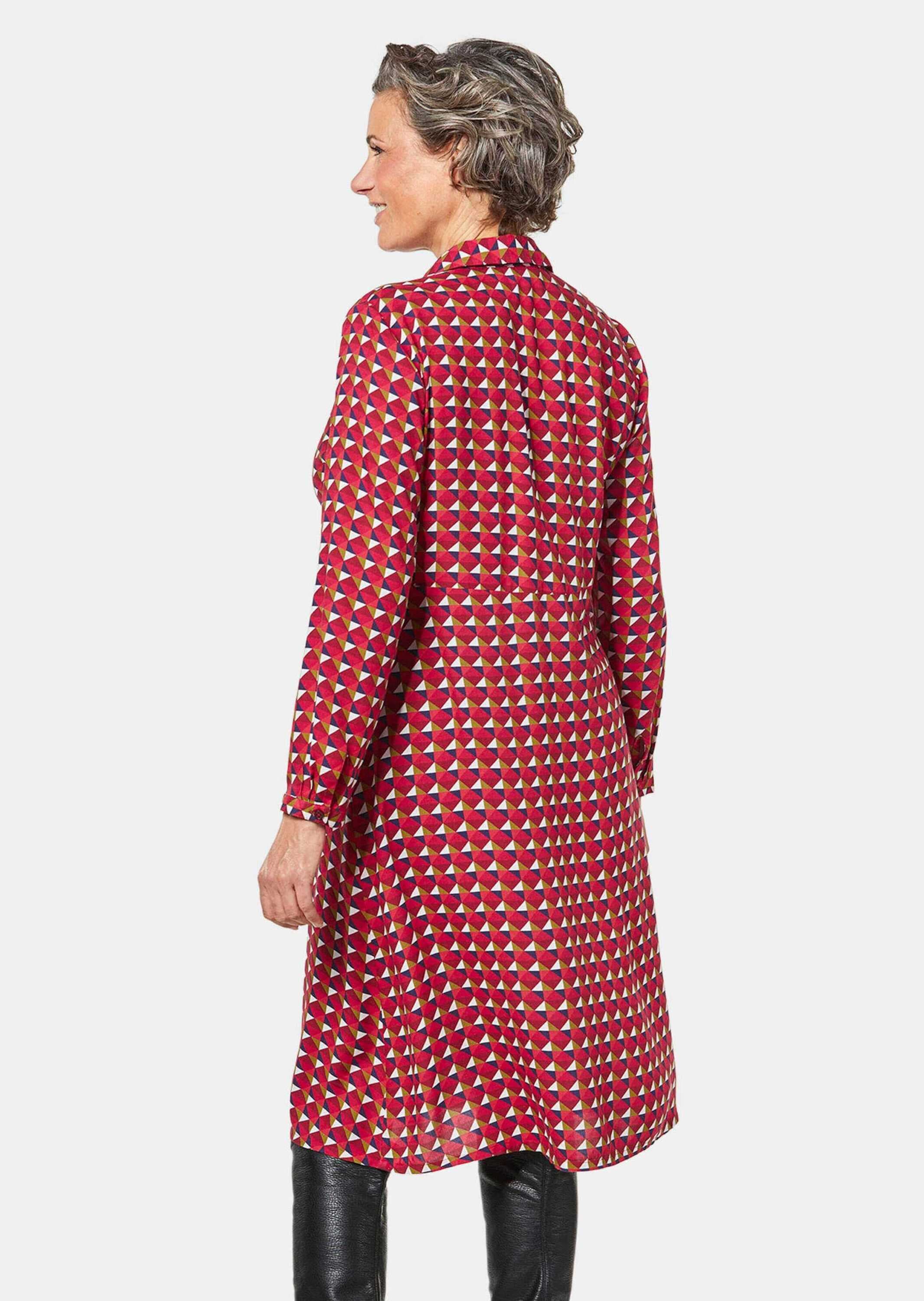 GOLDNER Druckkleid »Kleid Bequemes Freizeitkleid in modischem Druck«