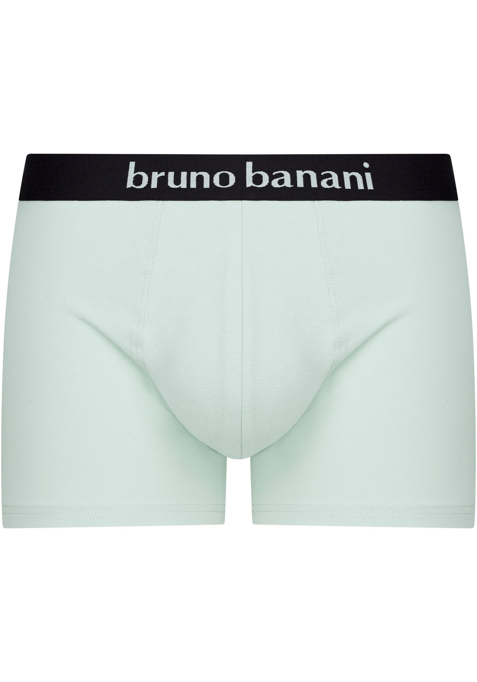 Bruno Banani Boxer »Flowing«, (2er Pack), mit kontrastreichem Logobund