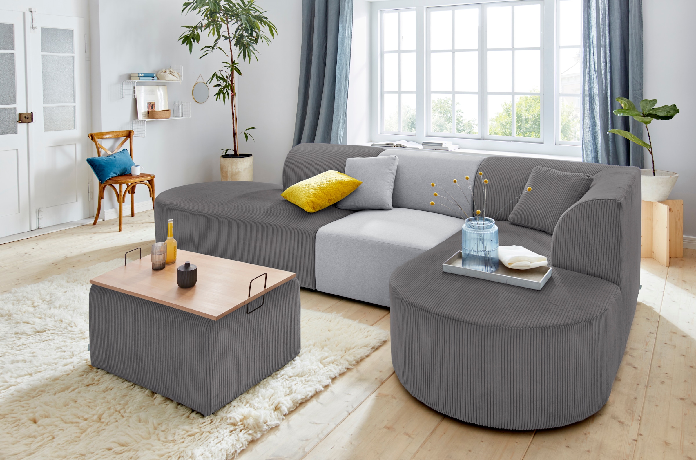 Sofa-Eckelement »Alesund«, als Einzelteile oder Modulteil