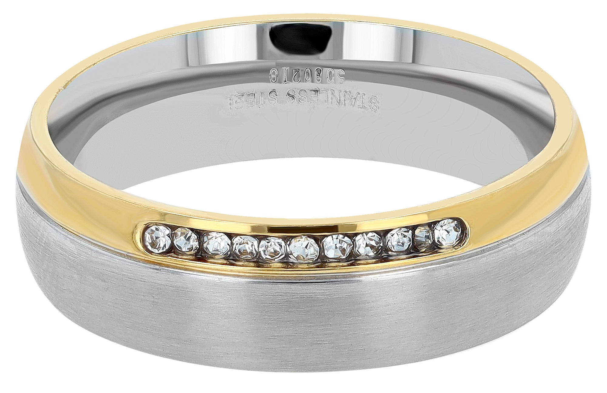 Adelia´s Fingerring »Damen Ring aus Edelstahl«