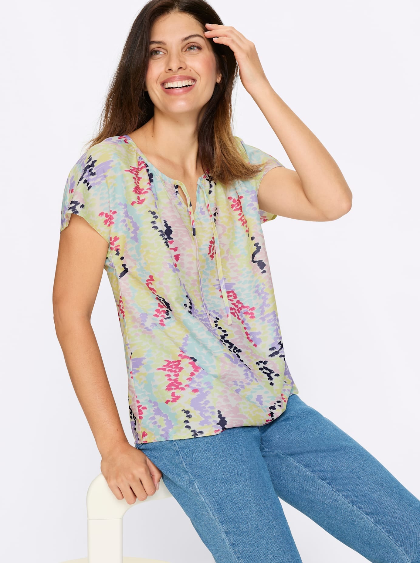 Classic Basics Schlupfbluse