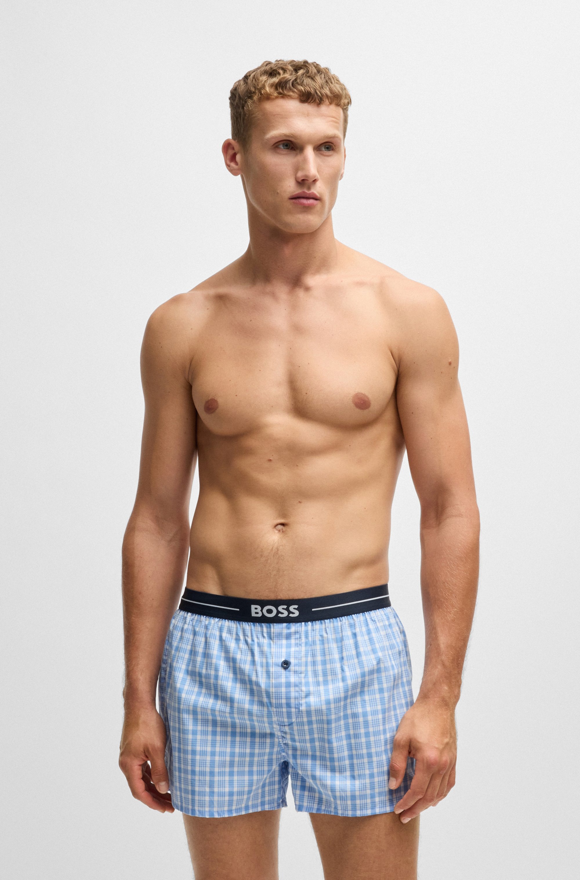 BOSS Webboxer »NOS Boxer EW 2P«, (2er-Pack)