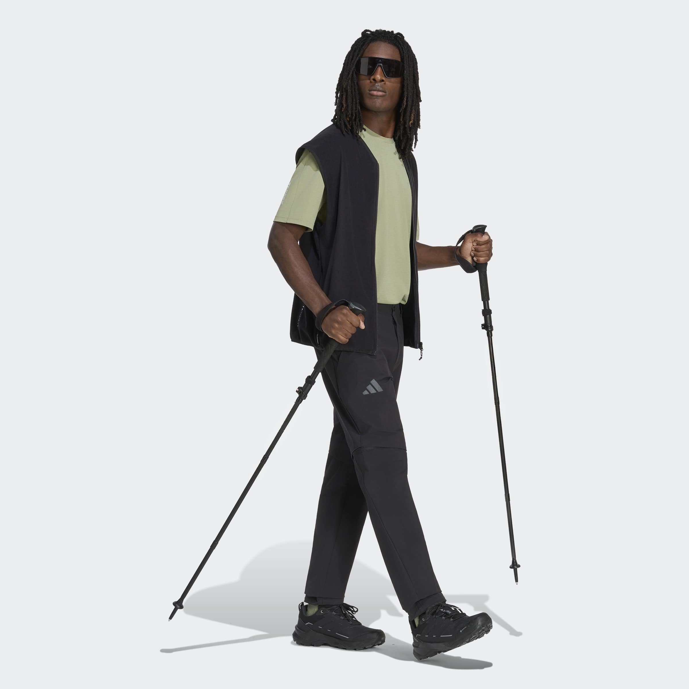 adidas TERREX Outdoorhose »MULTI ZIP OFF TRACKSUIT BOTTOMS«  sportlicher Stil, mit Reißverschluss, aus Polyamid und Elasthan