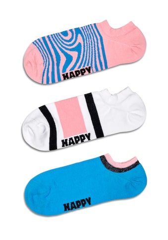 Happy Socks Sneakersocken, (Set, 3 Paar)