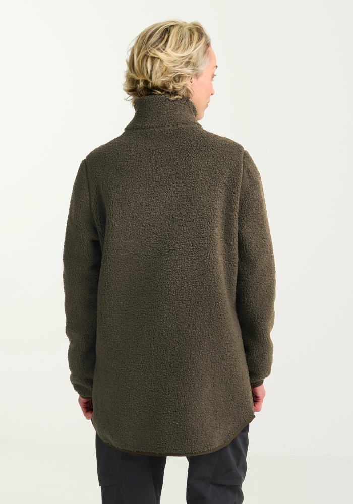 Jack Wolfskin Funktionsmantel »HIGH CURL COAT W« für Wandern und Trekking, sportlicher Stil, aus Polyester, winddicht
