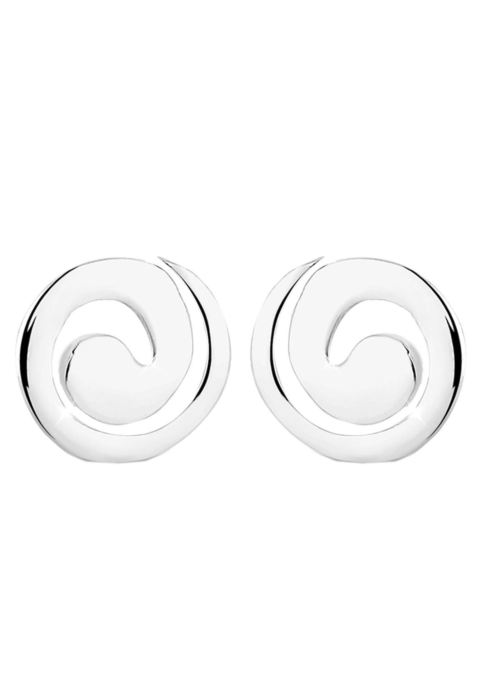 Elli Paar Ohrstecker »Ohrringe Spirale Geo Basic Filigran 925 Sterling Silber«