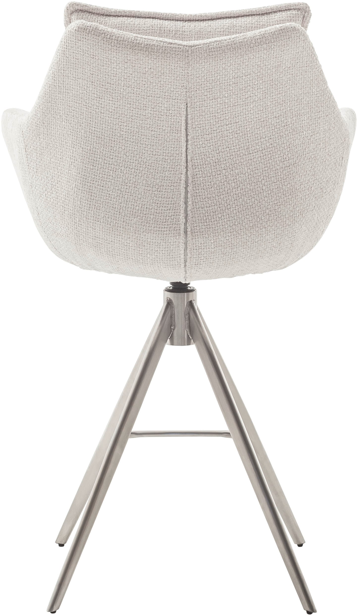 MCA furniture Bistrostuhl »Parker Tresenstuhl mit Armlehnen Tresenhocker«, (Set), 2 St., Struktur weich, Barhocker,Barmoebel,Barstuhl,360° drehbar,mit Lehne,belastbar 120 kg