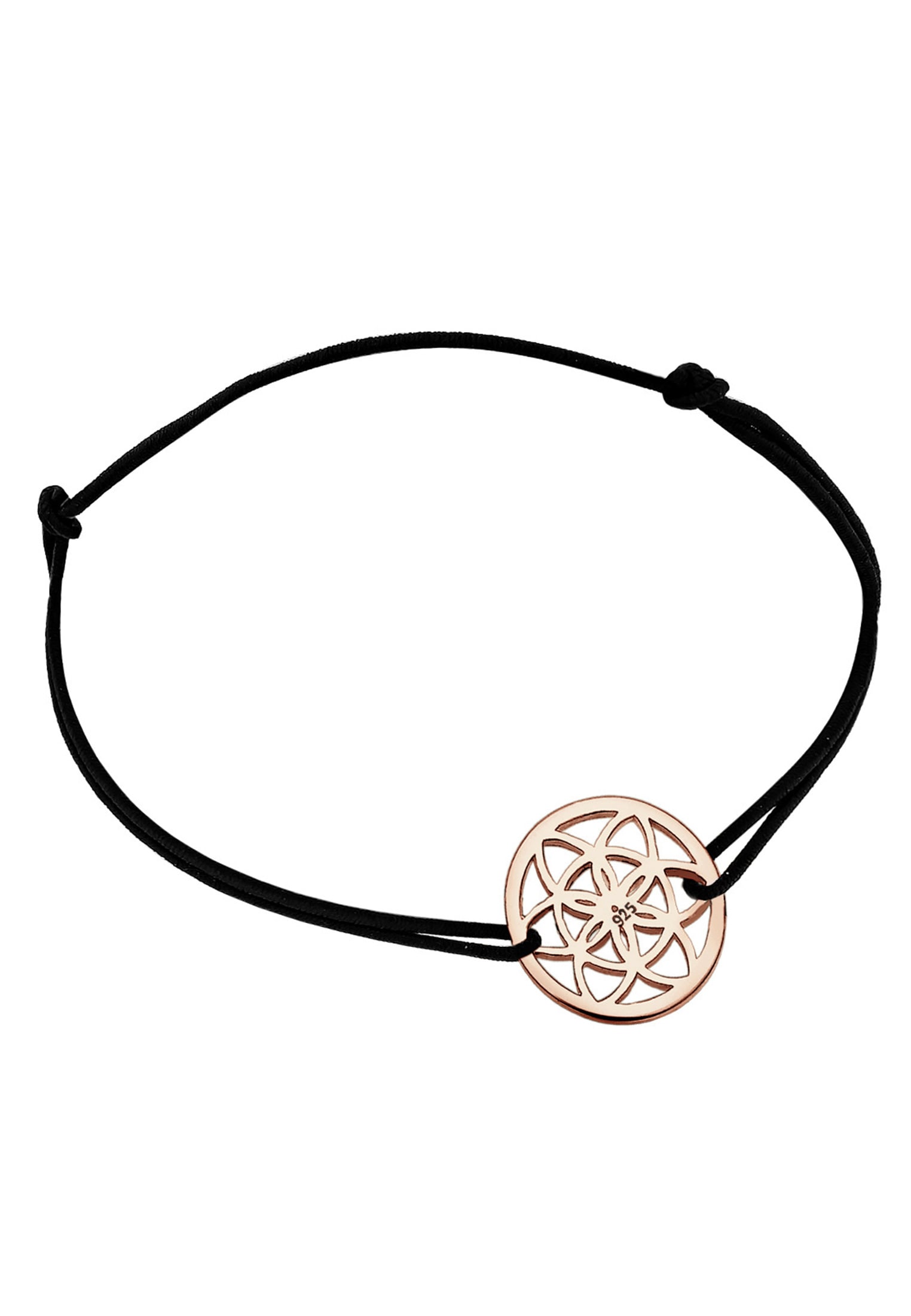 Elli Armkette »Armband Lebensblume Ornament 925 Sterling Silber«