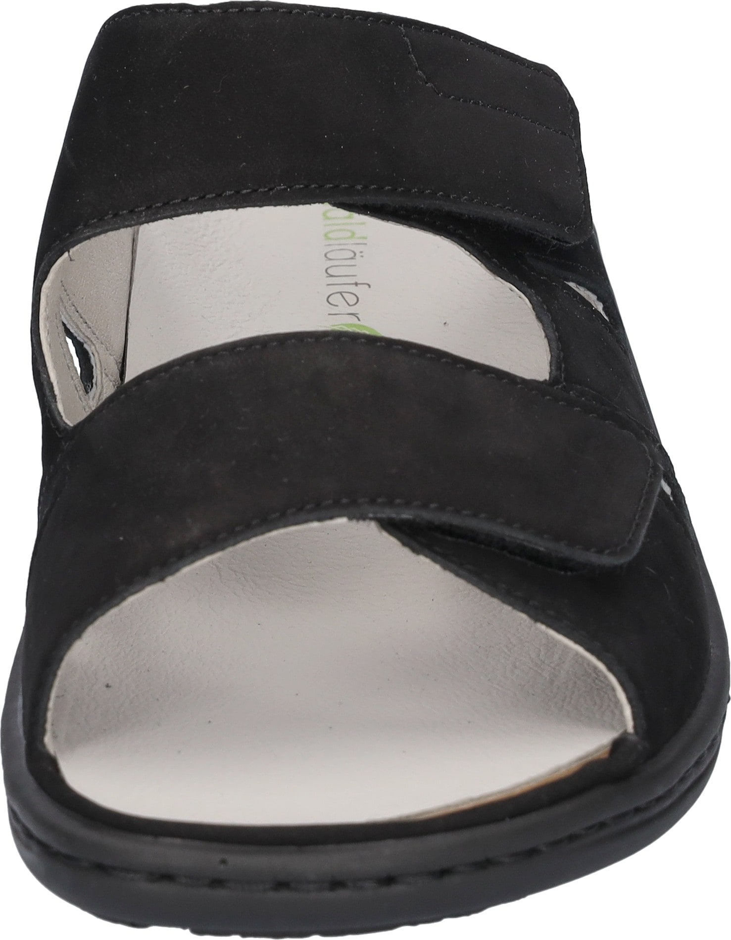 Waldläufer Pantolette »HERIA«, Sommerschuh, Komfortschuh, Hausschuh in Weite H, mit Klettverschlüsse