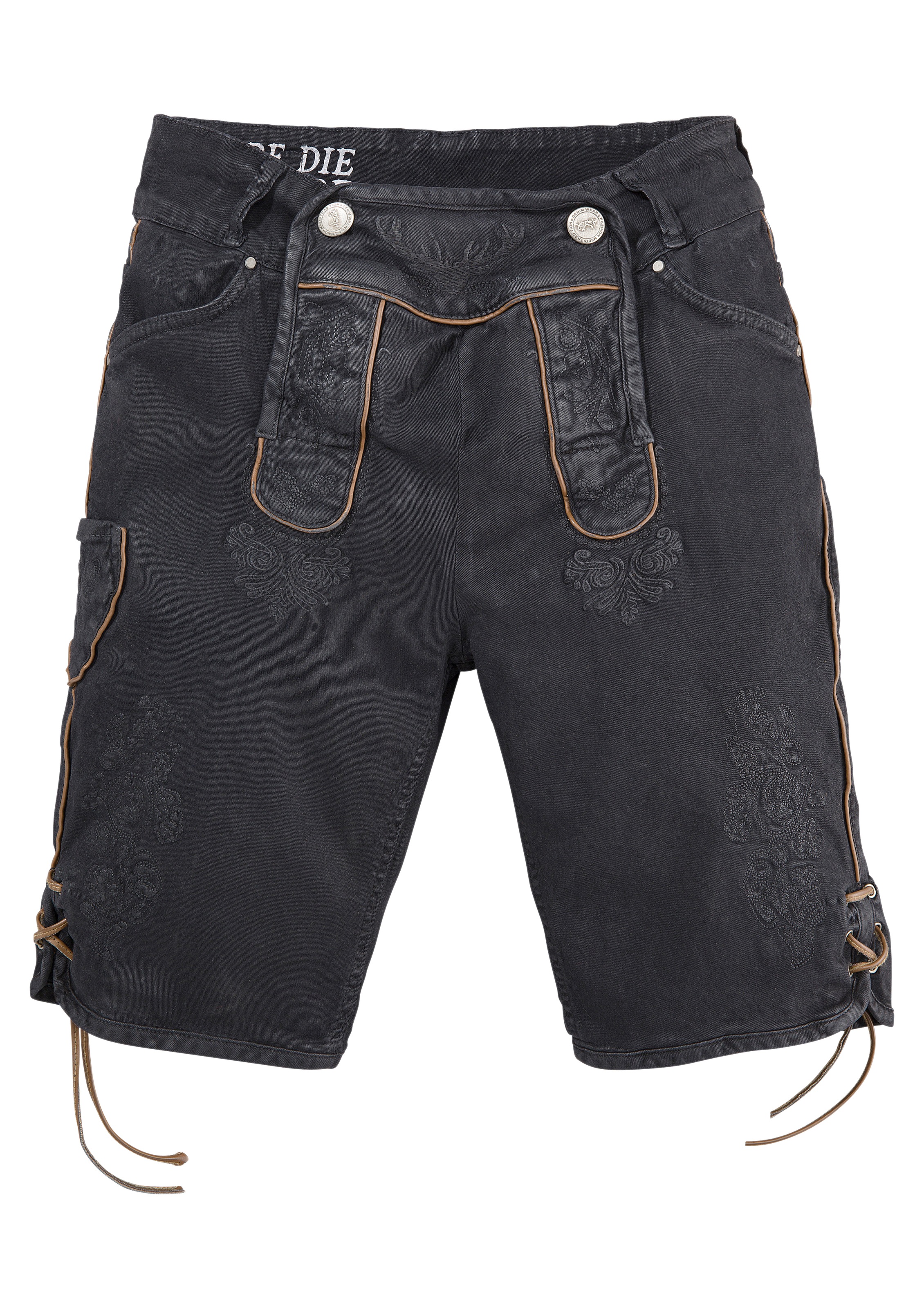 Hangowear Trachtenbermudas, mit Stickerei