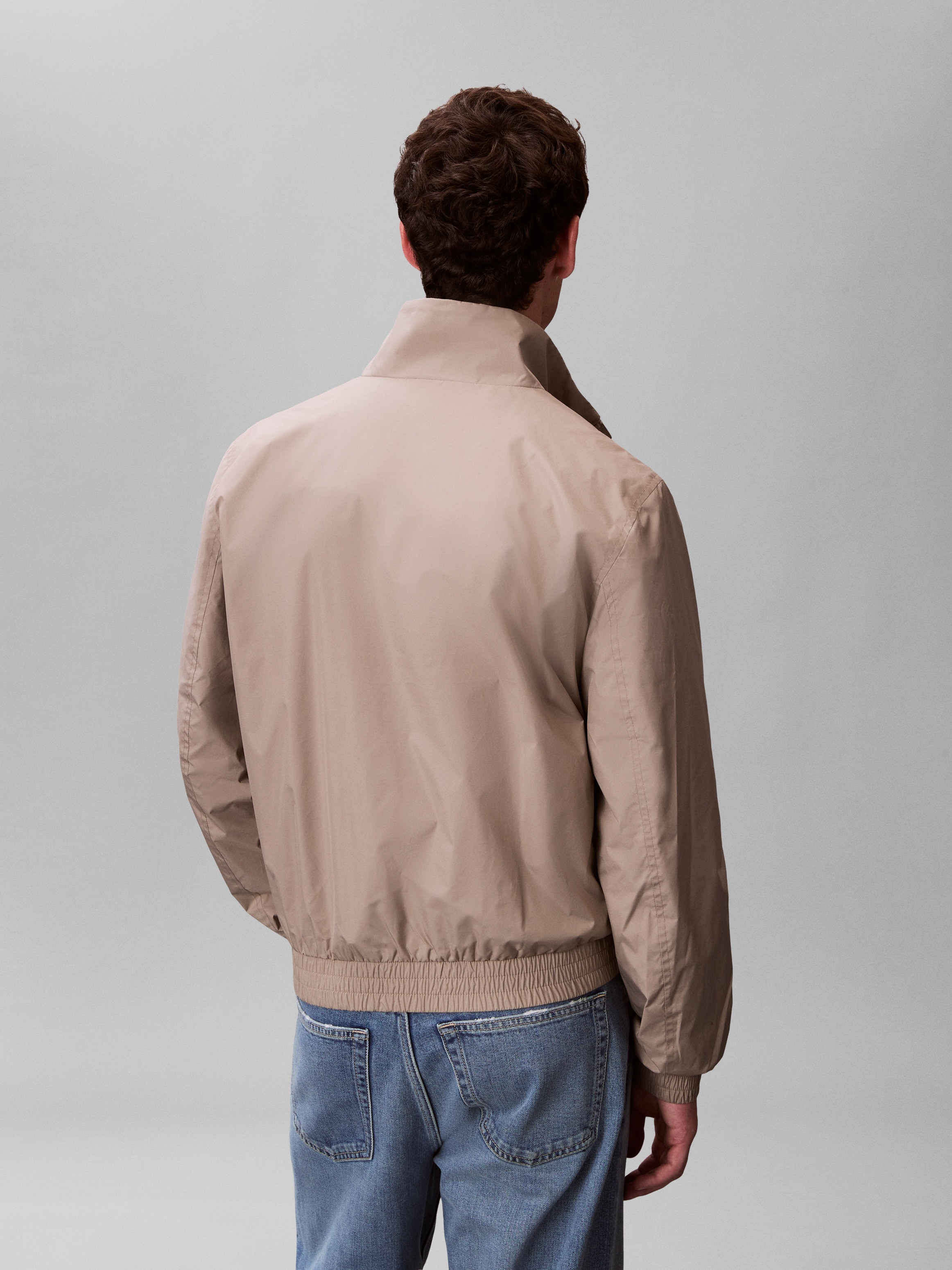 Calvin Klein Jeans Windbreaker »UNFILLED NYLON« ohne Kapuze Regular fit mit Stehkragen