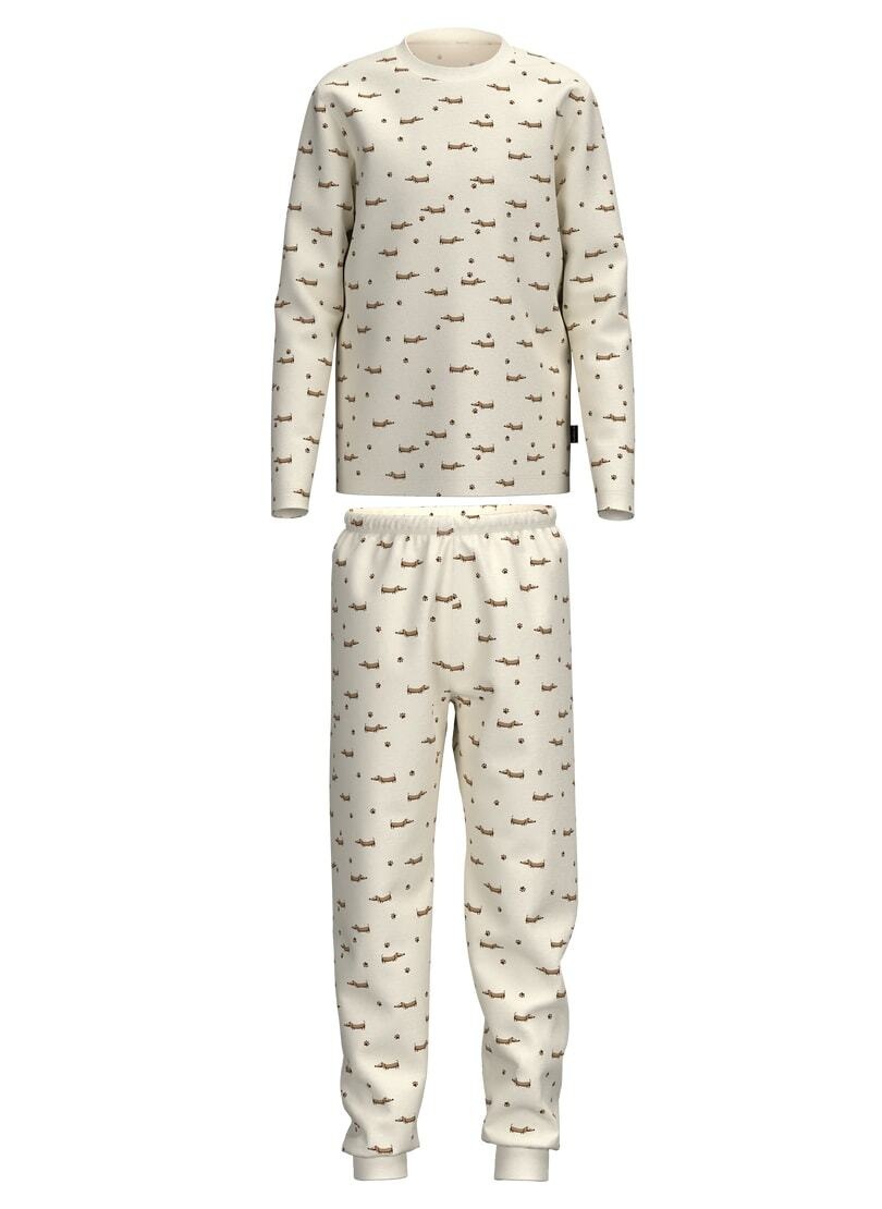 Trigema Schlafanzug »TRIGEMA Pyjama mit Dackelmuster« 1