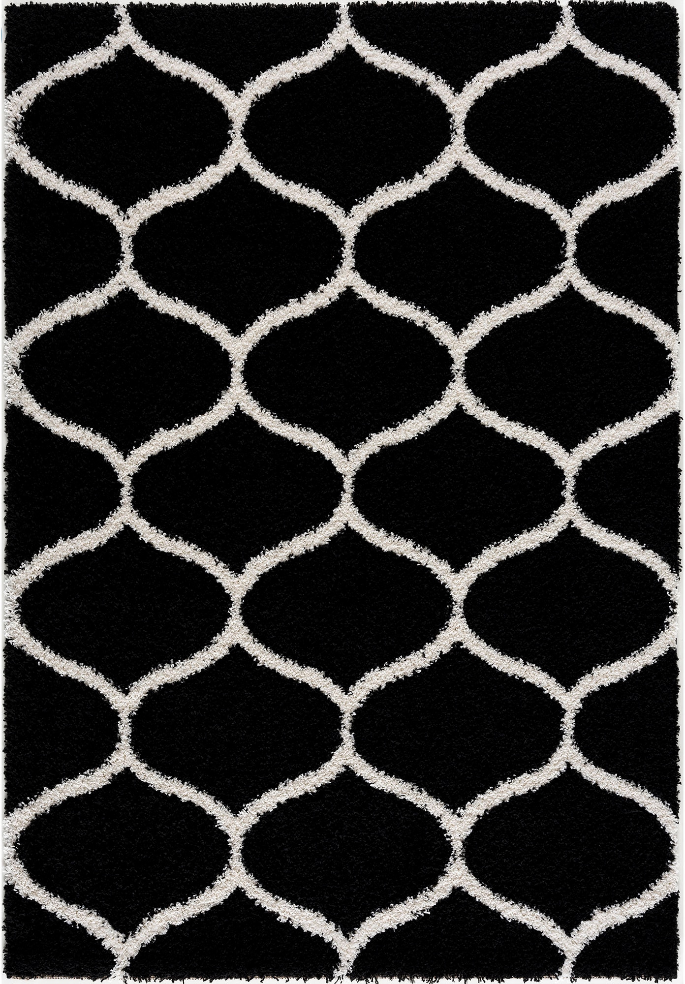 Sanat Hochflor-Teppich »Madrid«, rechteckig, 30 mm Höhe, Wohnzimmer, Langflor, Shaggy Teppich