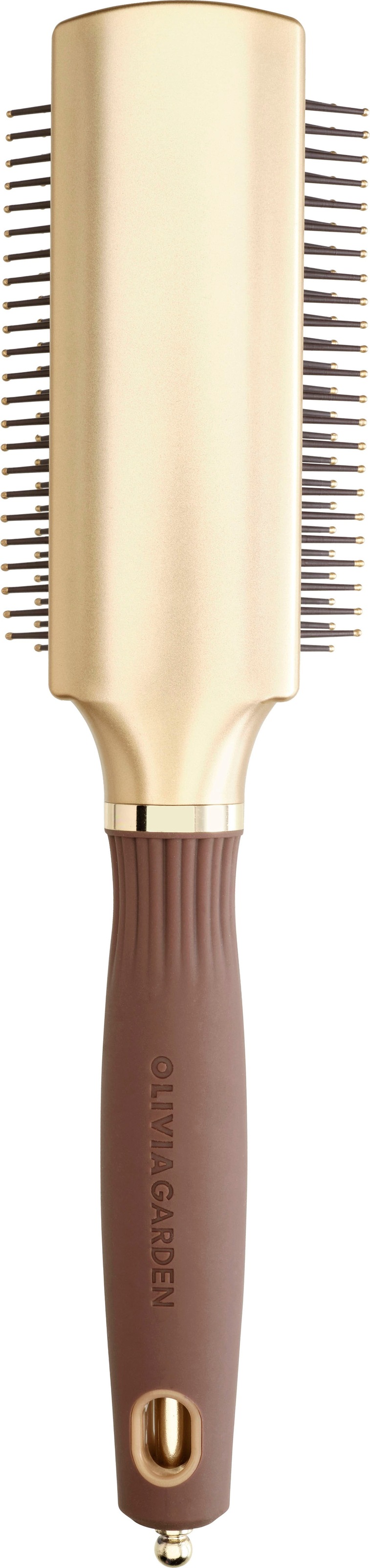 OLIVIA GARDEN Haarbürste »EXPERT STYLE CONTROL Nylon Bristles Gold&Brown«