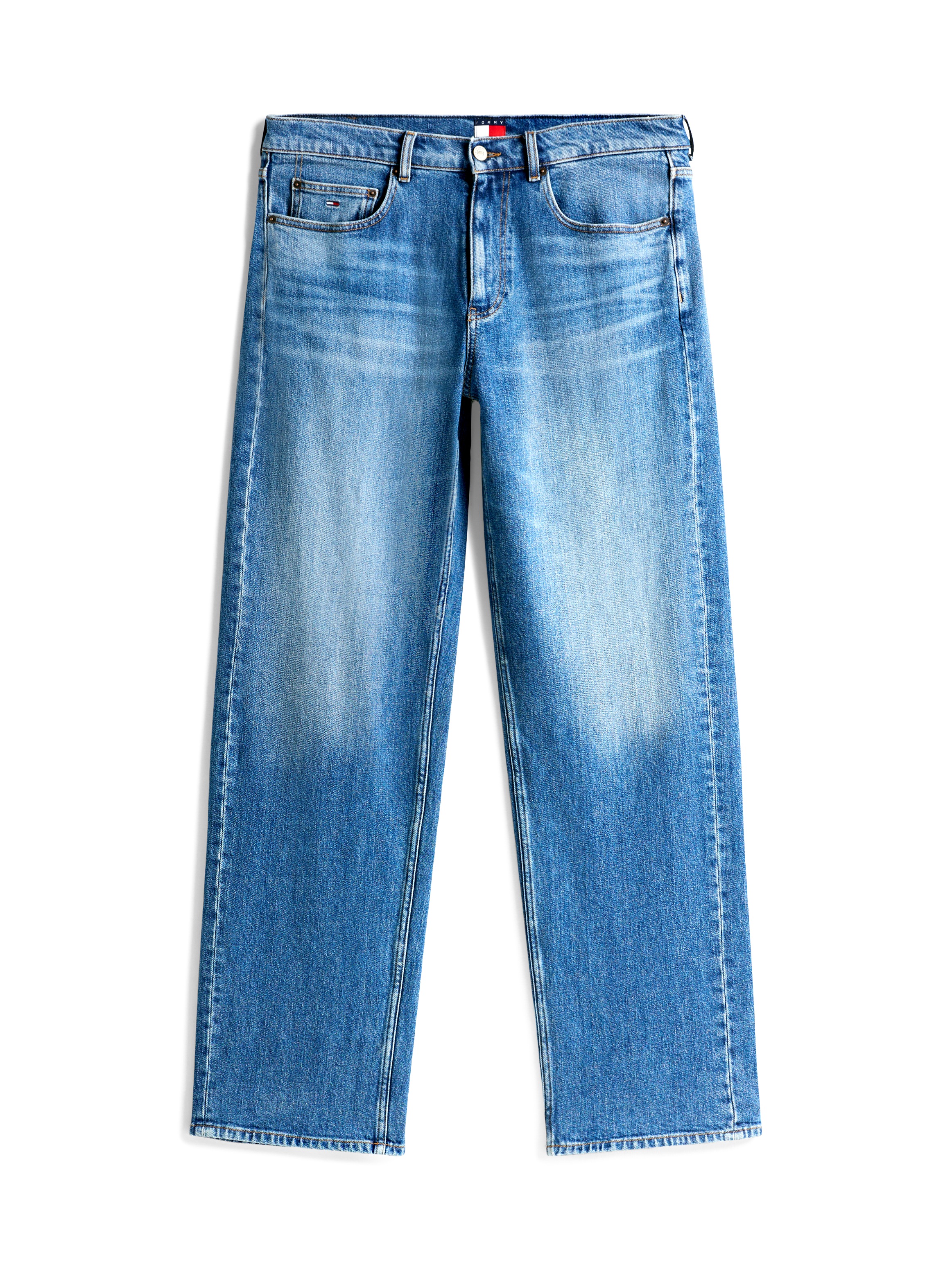 Tommy Jeans Loose-fit-Jeans »Jamie Loose Straight«, in blauer Waschung