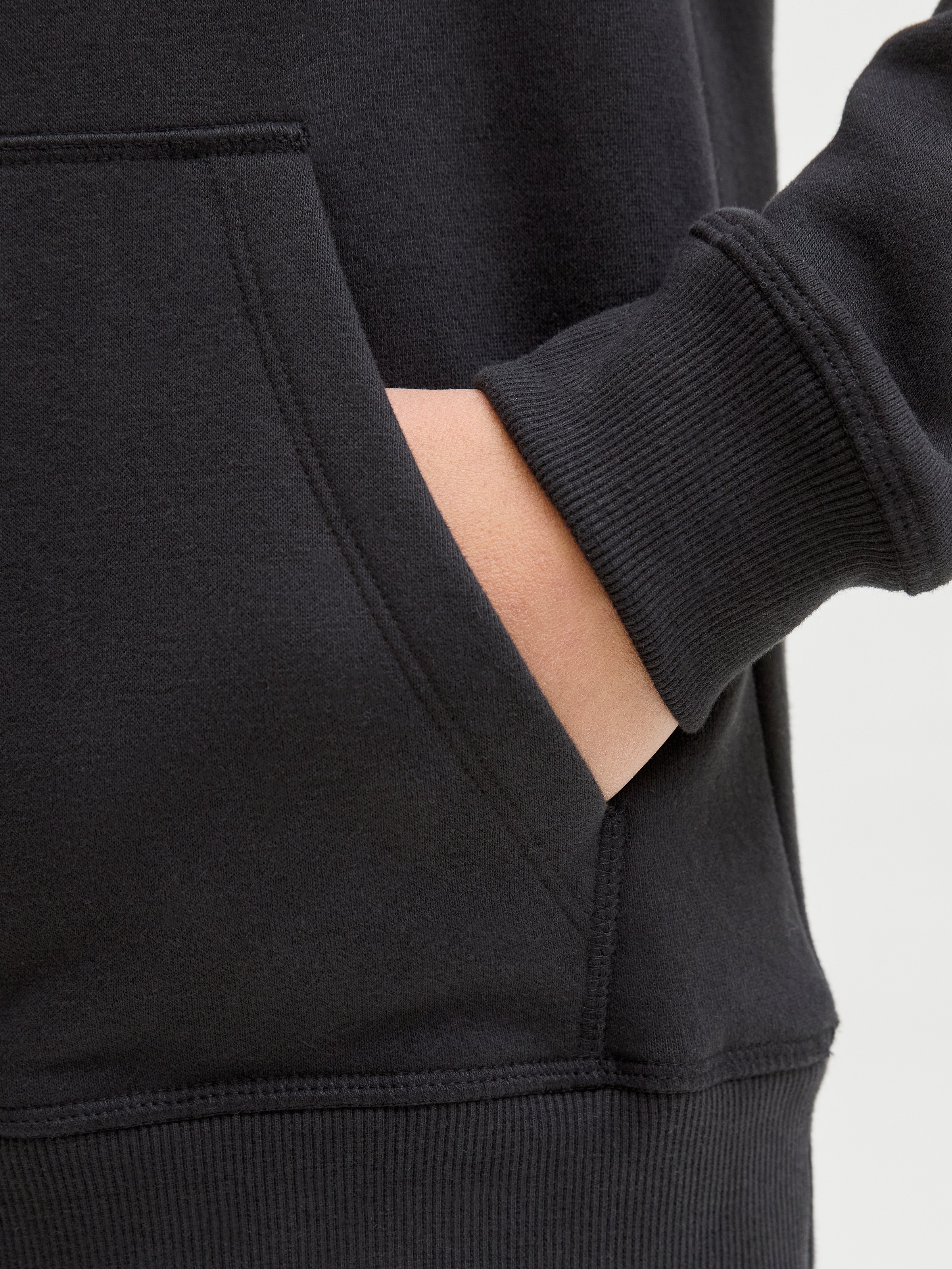 Jack & Jones Junior Kapuzensweatshirt »JORBLEECKER BRANDING SWEAT HOOD BF JNR«
