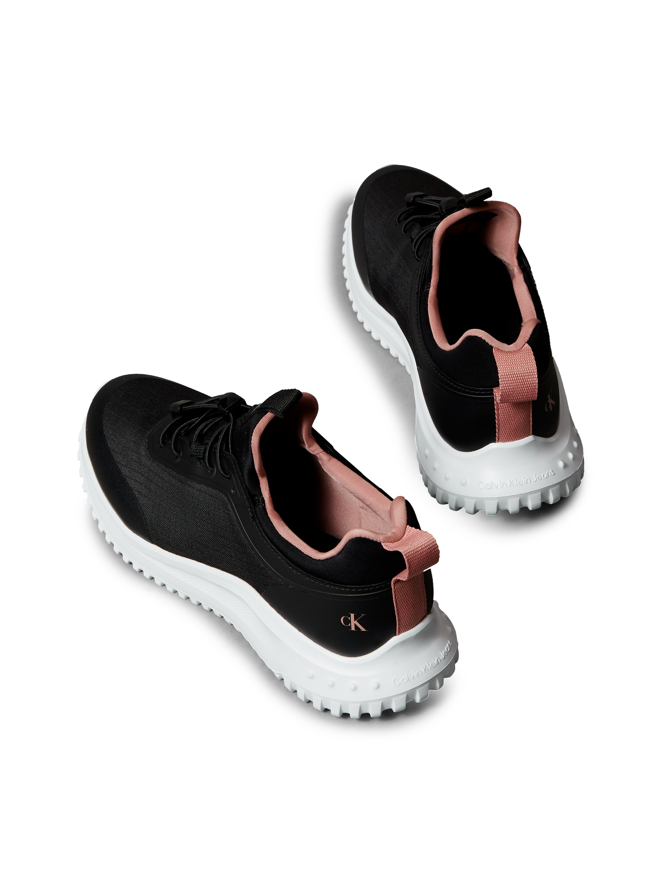 Calvin Klein Jeans Slip-On Sneaker »EVA RUNNER LACEUP SOCK MAT MIX«  Schlupfschuh, Halbschuh, Feizeitsneaker mit Anziehlasche