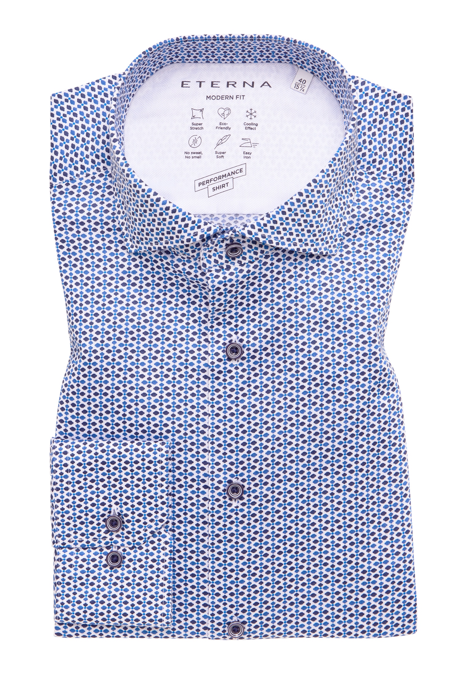Eterna Langarmhemd »MODERN FIT«