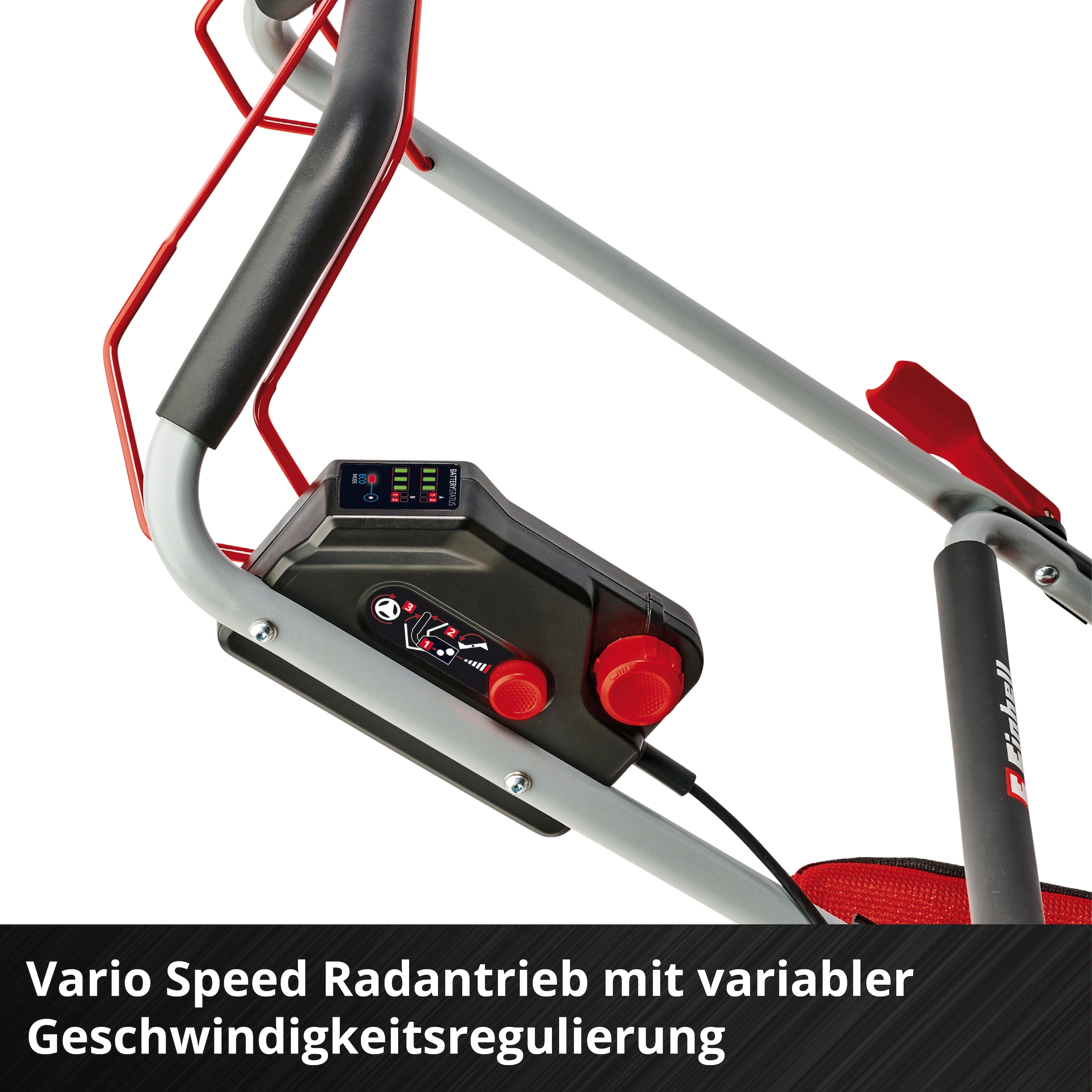 Einhell Akkurasenmäher »GP-CM 36/52 S Li BL (4x5,2Ah)« 4 x 5,2 Ah Plus Akkus und 2 Twincharger