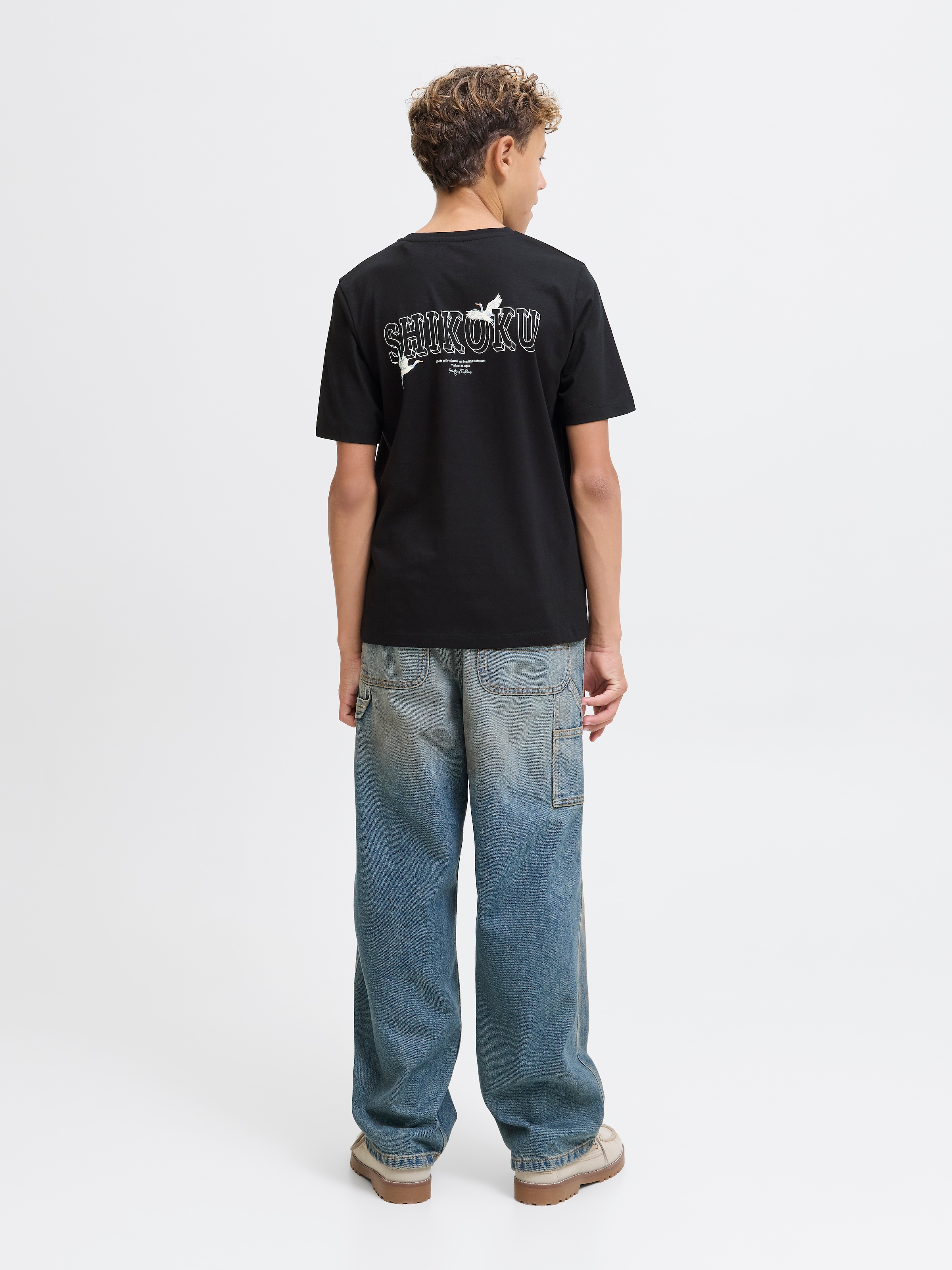 Jack & Jones Junior T-Shirt »JJKENJI TEE SS CREW NECK JNR«