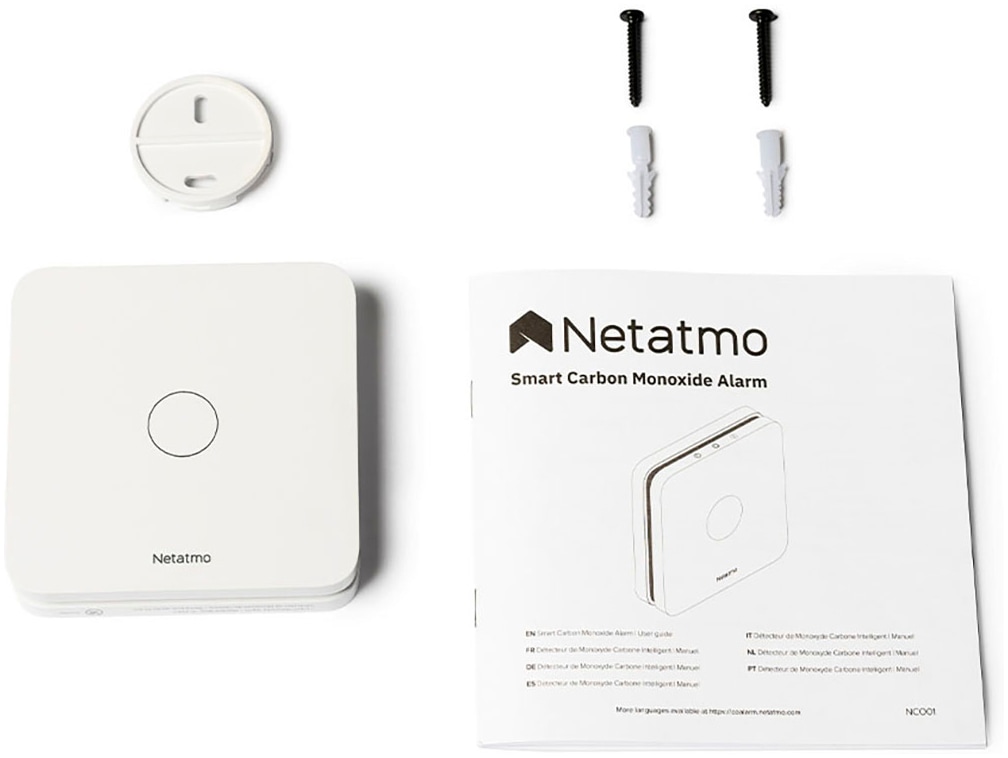 Netatmo Gefahrenmeldeanlage »Smarter Kohlenmonoxidmelder«