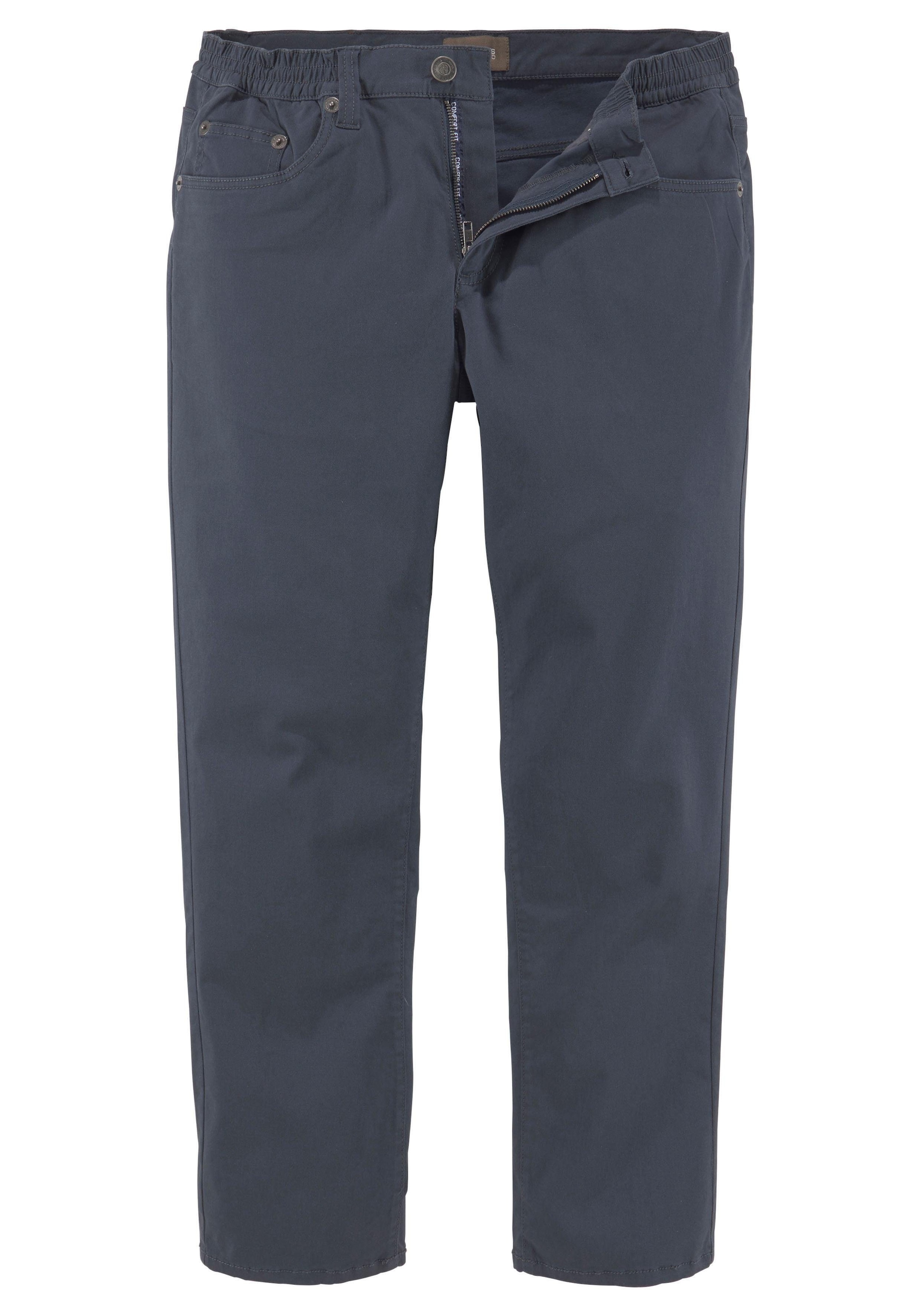 Man's World 5-Pocket-Hose, Stretchhose mit Dehnbund