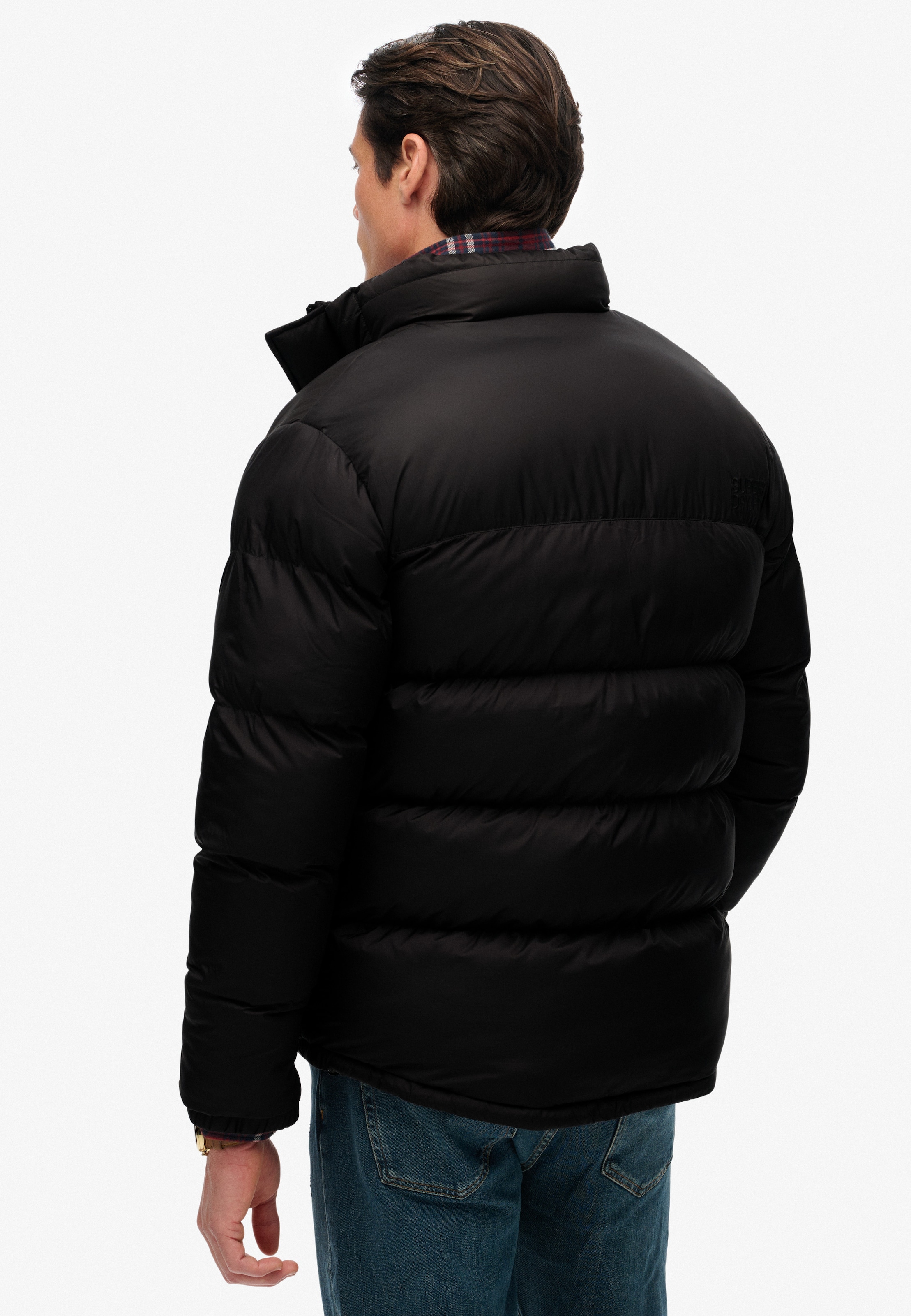Superdry Steppjacke »NON HOODED TECH PADDED JKT«, ohne Kapuze