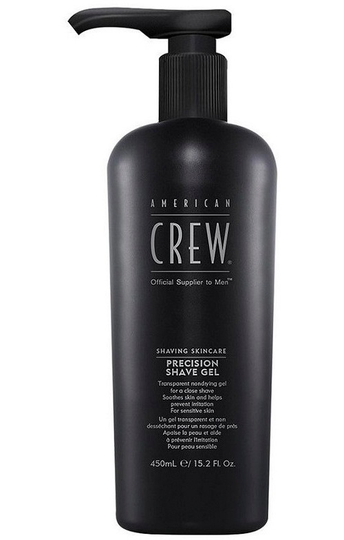 American Crew Herren Rasiergel »Precision Shave Gel 450 ml« mit kühlendem Pflegeeffekt in schwarz