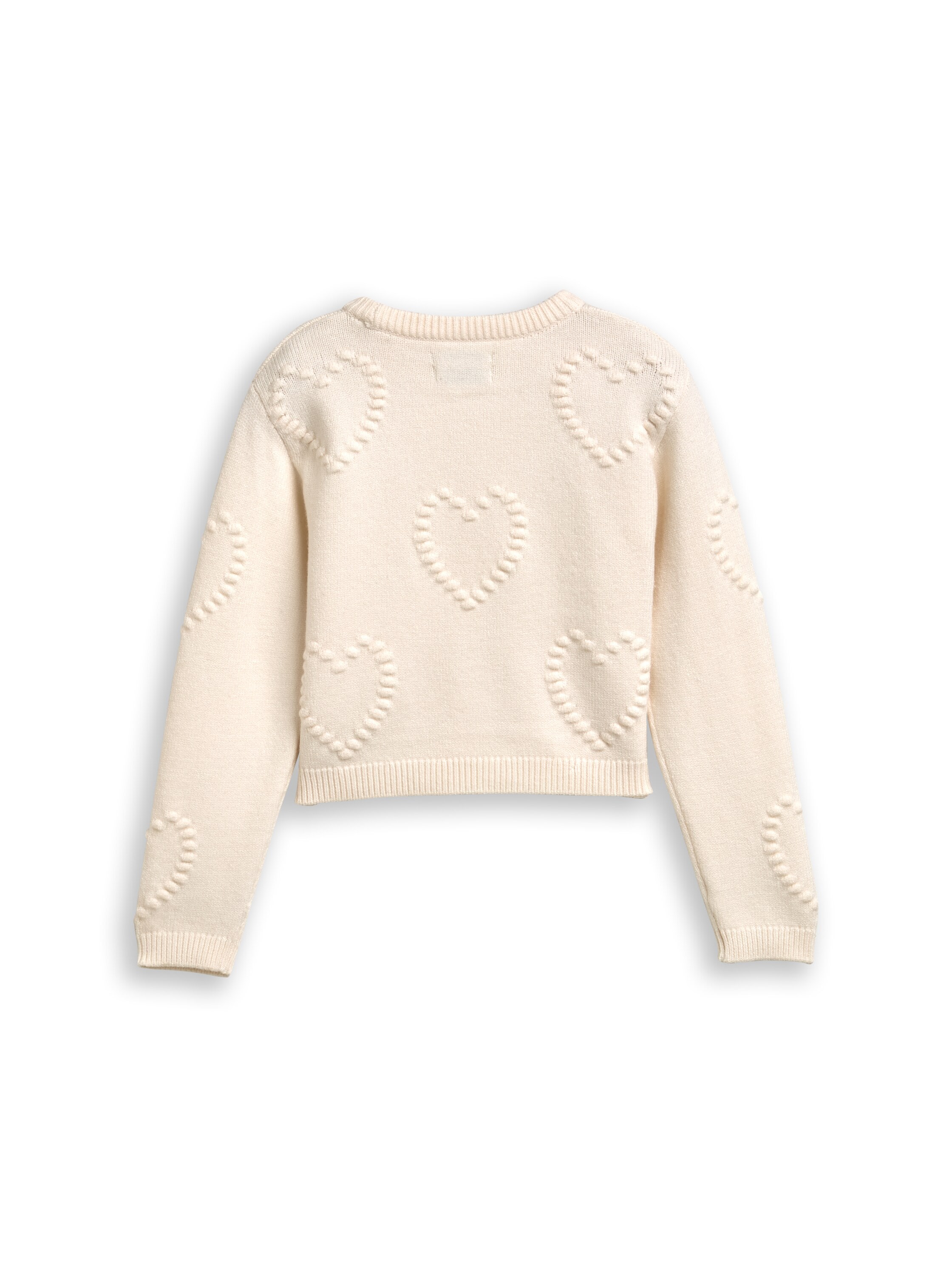 TOM TAILOR Strickpullover, mit Herzmuster