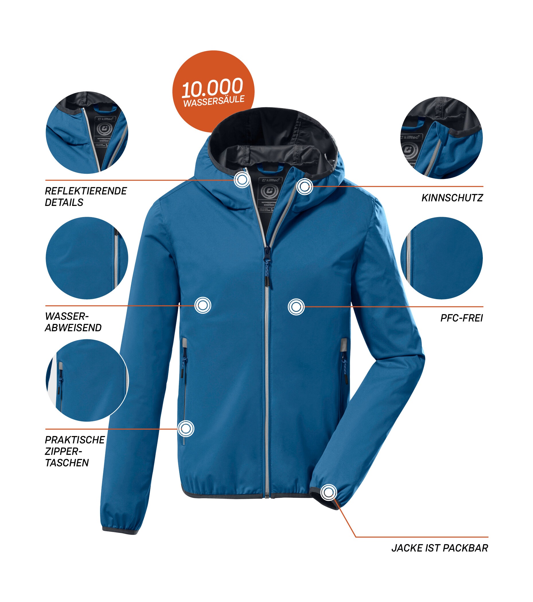 Killtec Funktionsjacke »KOS 167 BYS JCKT«