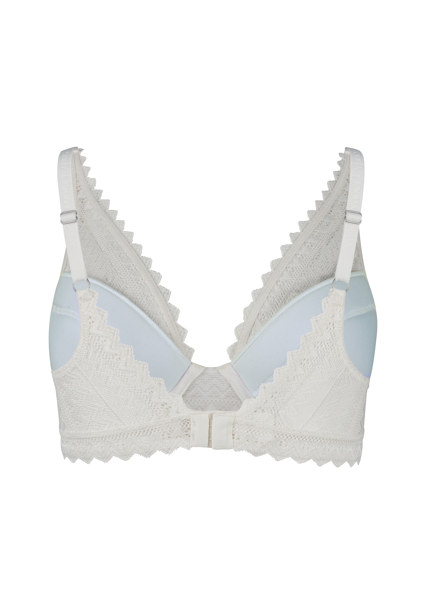 Skiny Triangel-BH »Initialace« mit Bügel, Spitze über den Cups, gepolstert