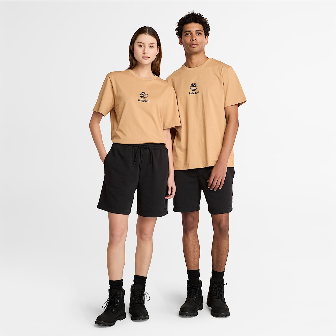 Timberland T-Shirt »Print Stack Logo Short Sleeve Tee« sportlicher Schnitt, Kurzarm, für Sportmode und Casualmode