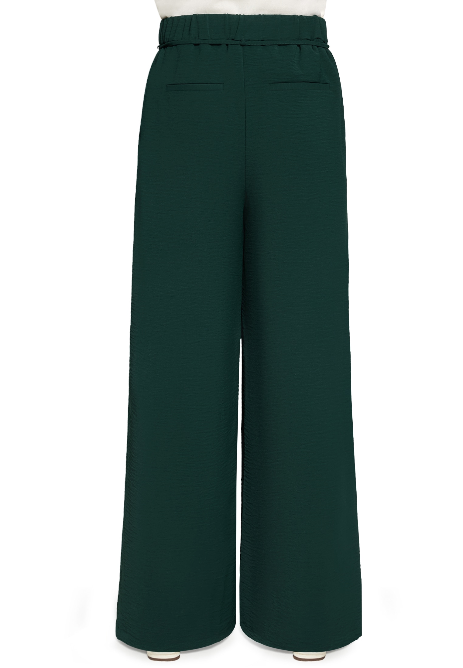 Zero Stoffhose »Hose mit Schlaufe«