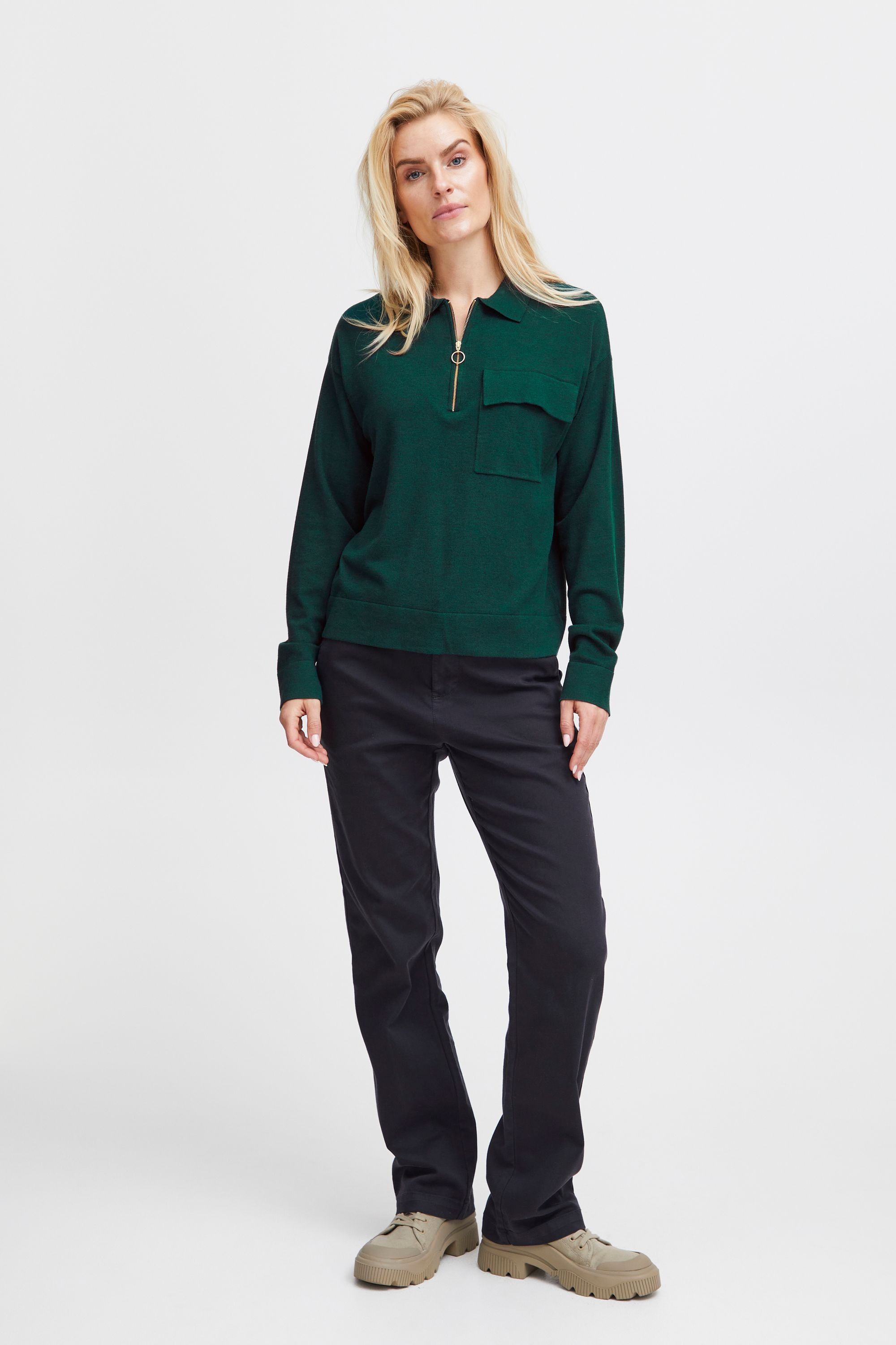 Pulz Jeans Strickfleece-Pullover »Strickpullover PZSara«