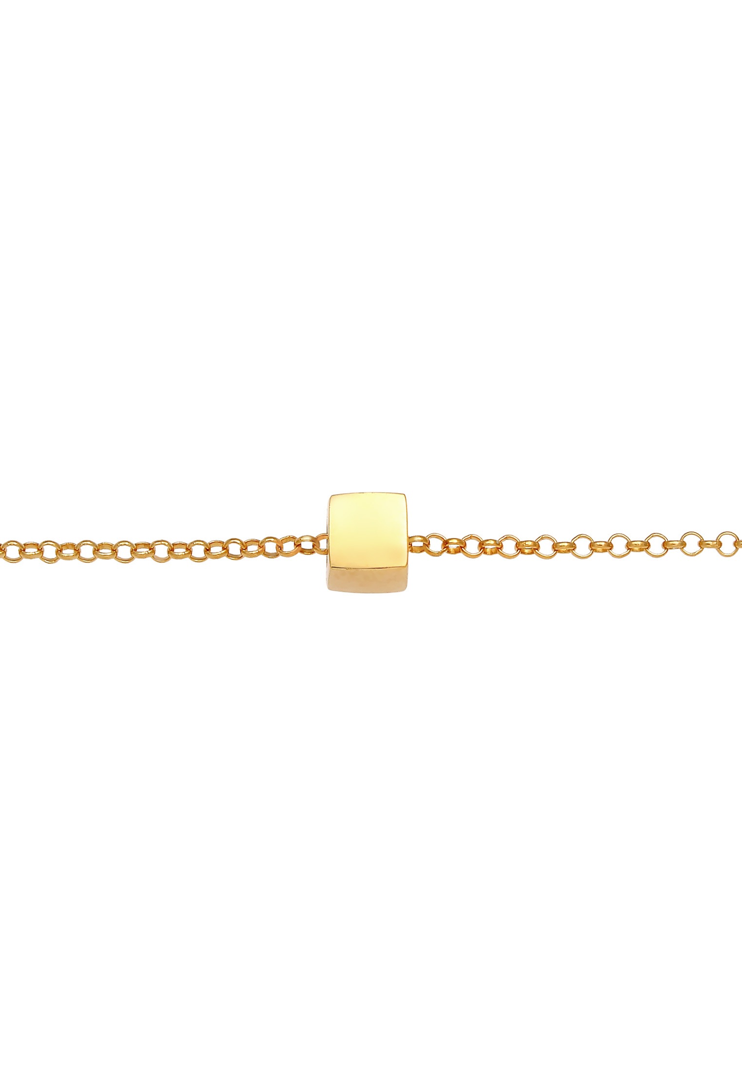Elli Choker »Halskette Choker Würfel Viereck Geo 925 Silber«