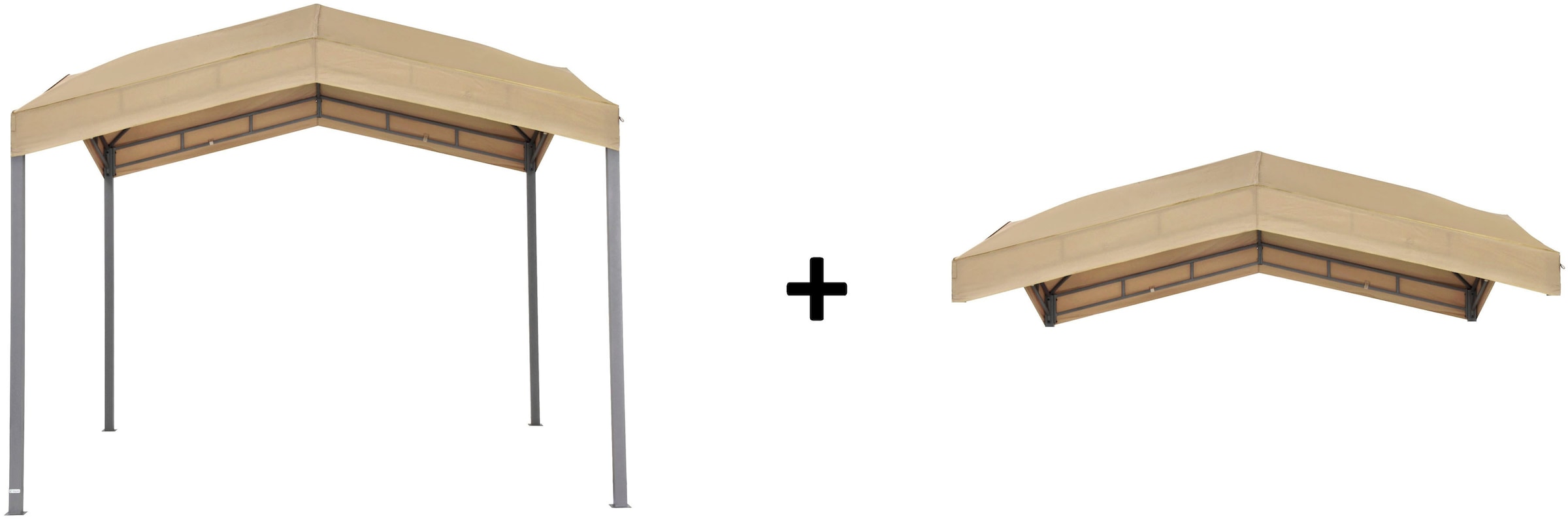 Tepro Pavillon »Marabo«, (Set, inkl. Ersatzdach), BxTxH: 305x305x275 cm