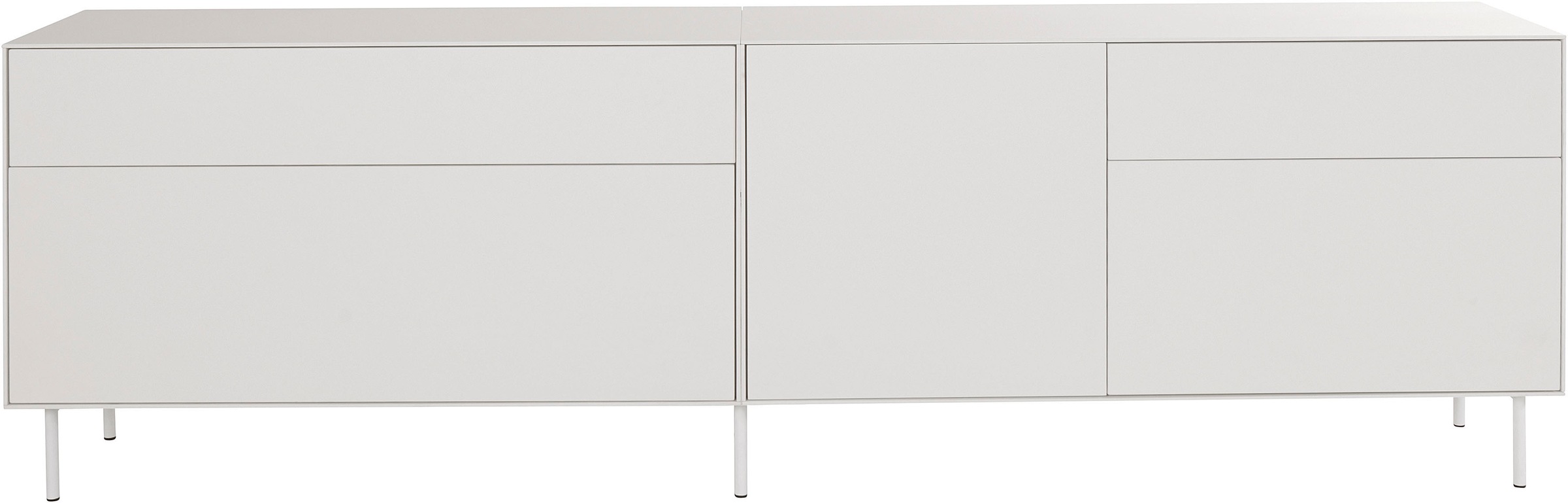 LeGer Home by Lena Gercke Lowboard »Essentials«, (2 St.), Breite: 239cm, MDF lackiert, Push-to-open-Funktion