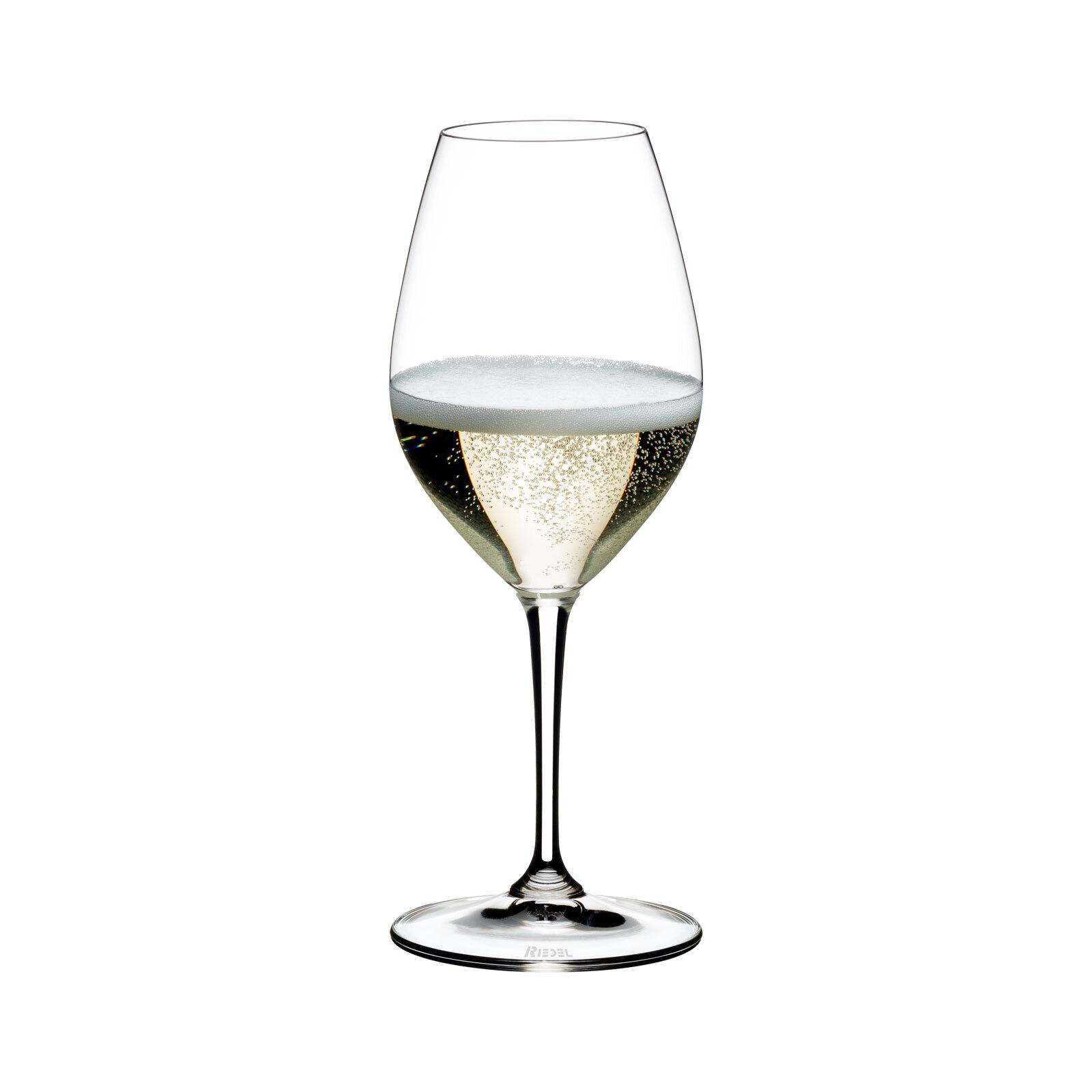 RIEDEL THE WINE GLASS COMPANY Champagnerglas »Champagner Weingläser Vinum 445 ml 2er Set transparent« Spülmaschinengeeignet