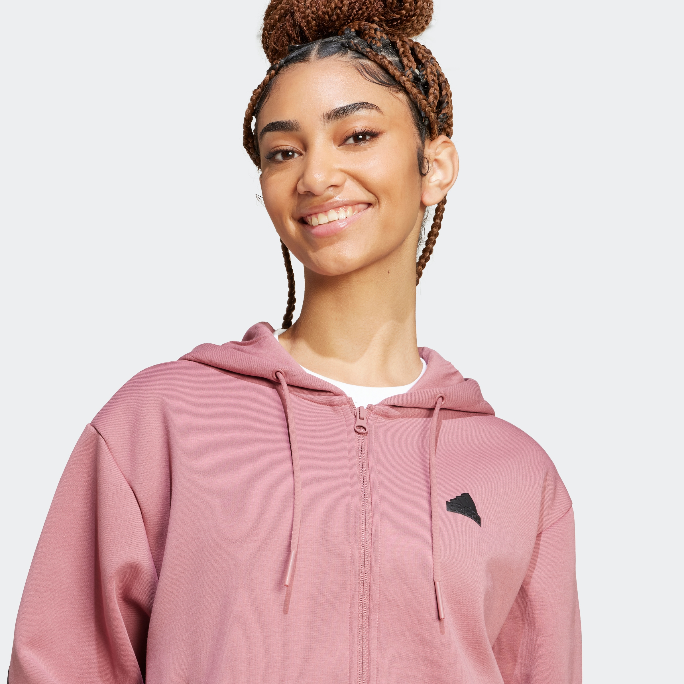 adidas Sportswear Kapuzensweatshirt »W FI 3S FZ HD«