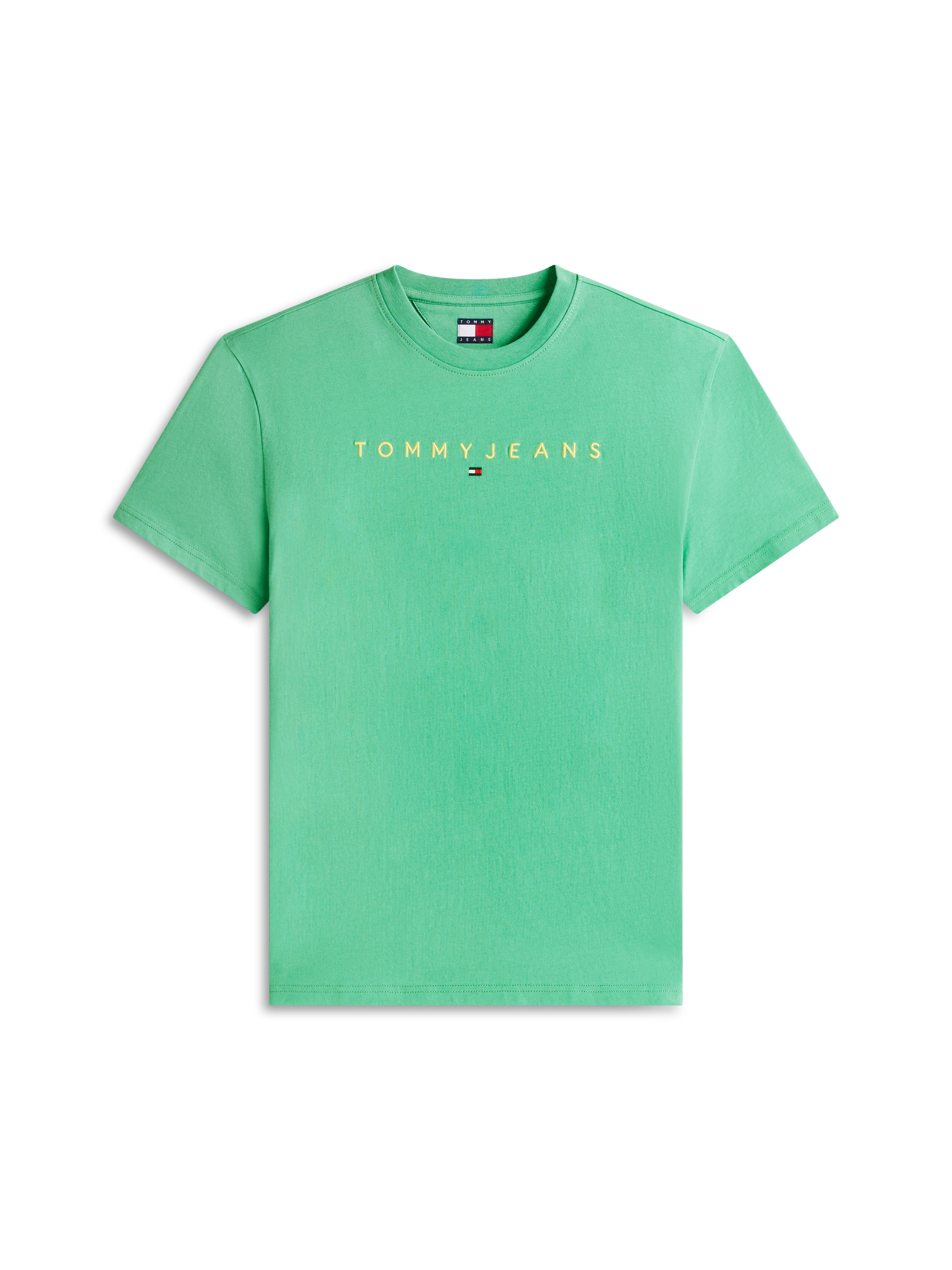 Tommy Jeans T-Shirt »TJM REGULAR LINEAR LOGO EXT« Rundhals, Regular Fit